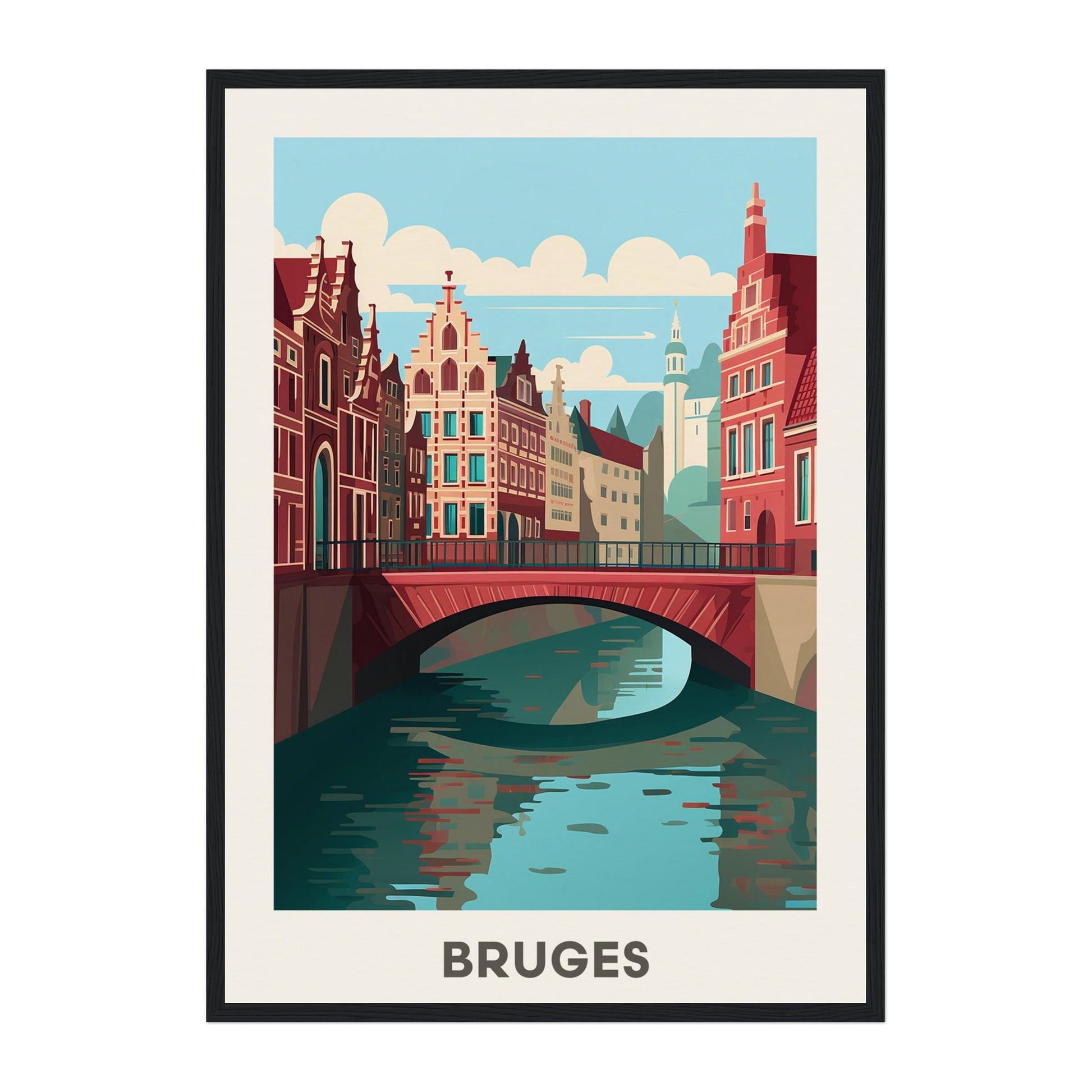 Bruges, Belgium Wall Art - Uncharted Borders