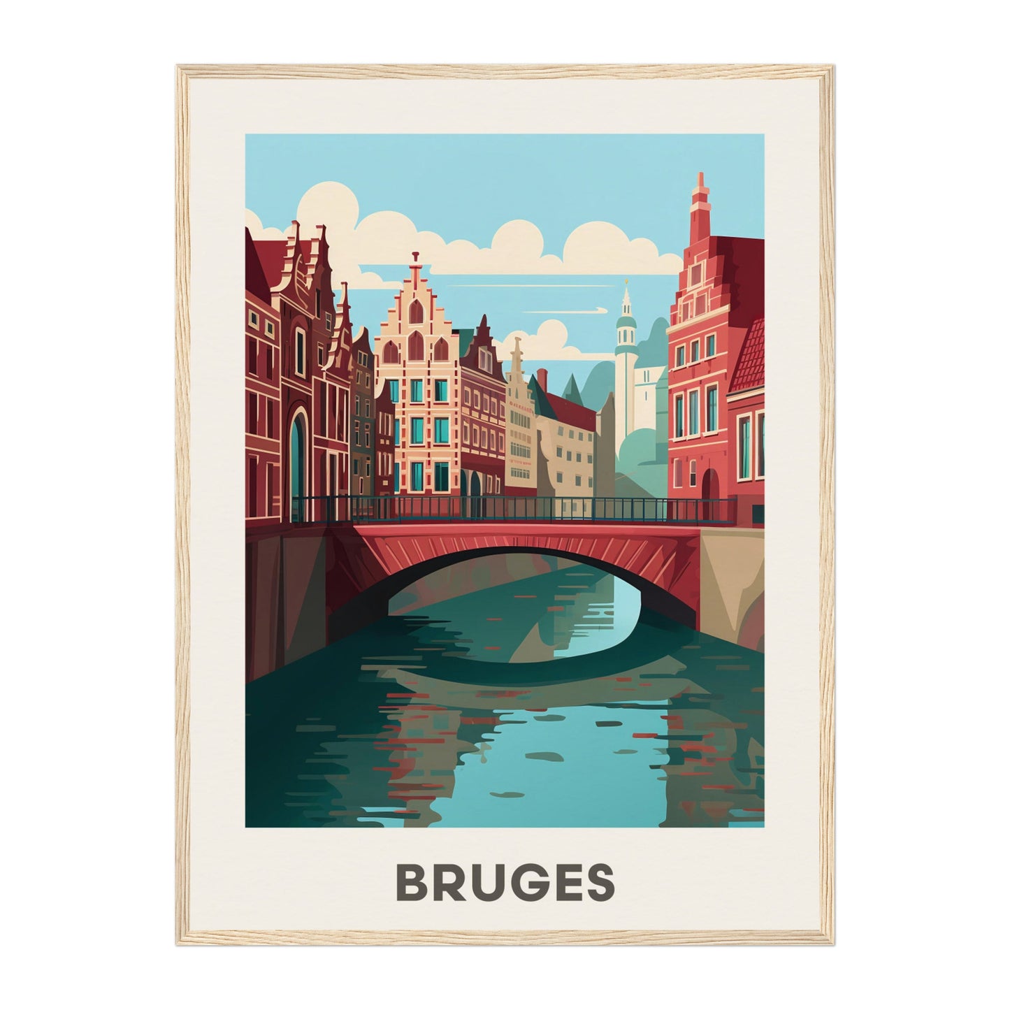 Bruges, Belgium Wall Art - Uncharted Borders