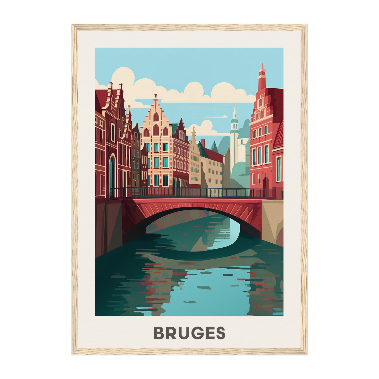 Bruges, Belgium Wall Art - Uncharted Borders