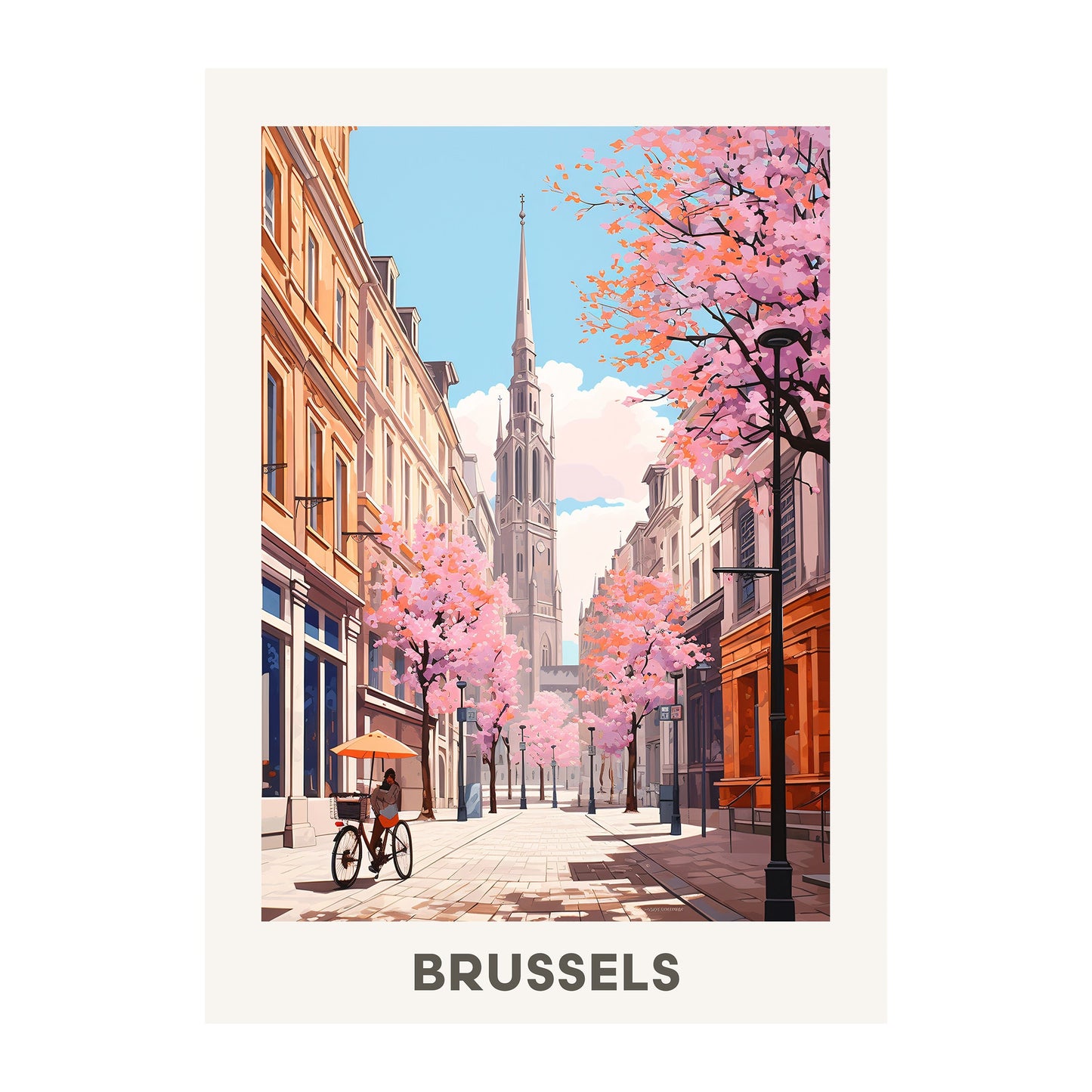 Brussels, Belgium Wall Art - Uncharted Borders