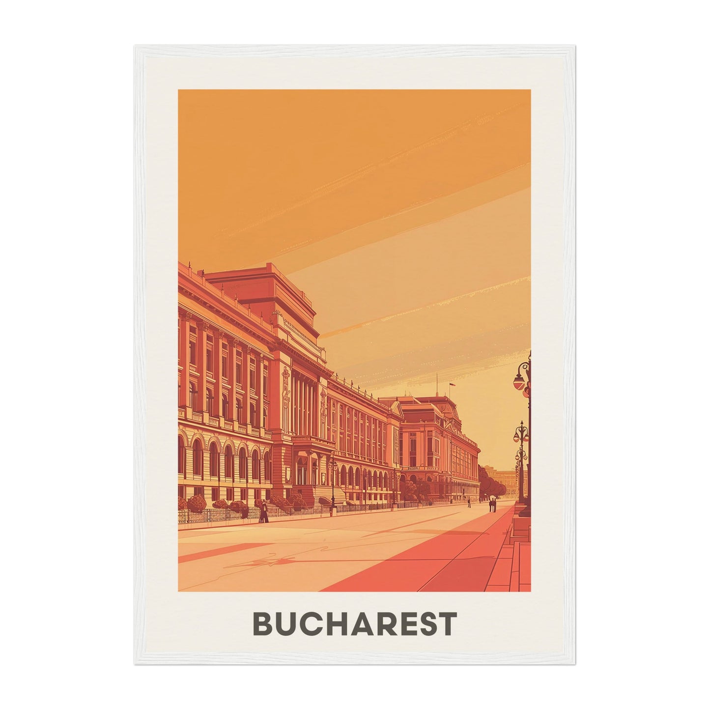 Bucharest, Romania Wall Art - Uncharted Borders