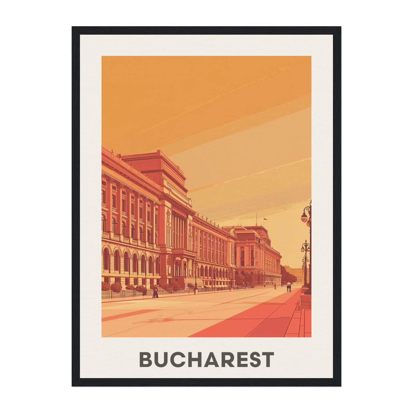 Bucharest, Romania Wall Art - Uncharted Borders