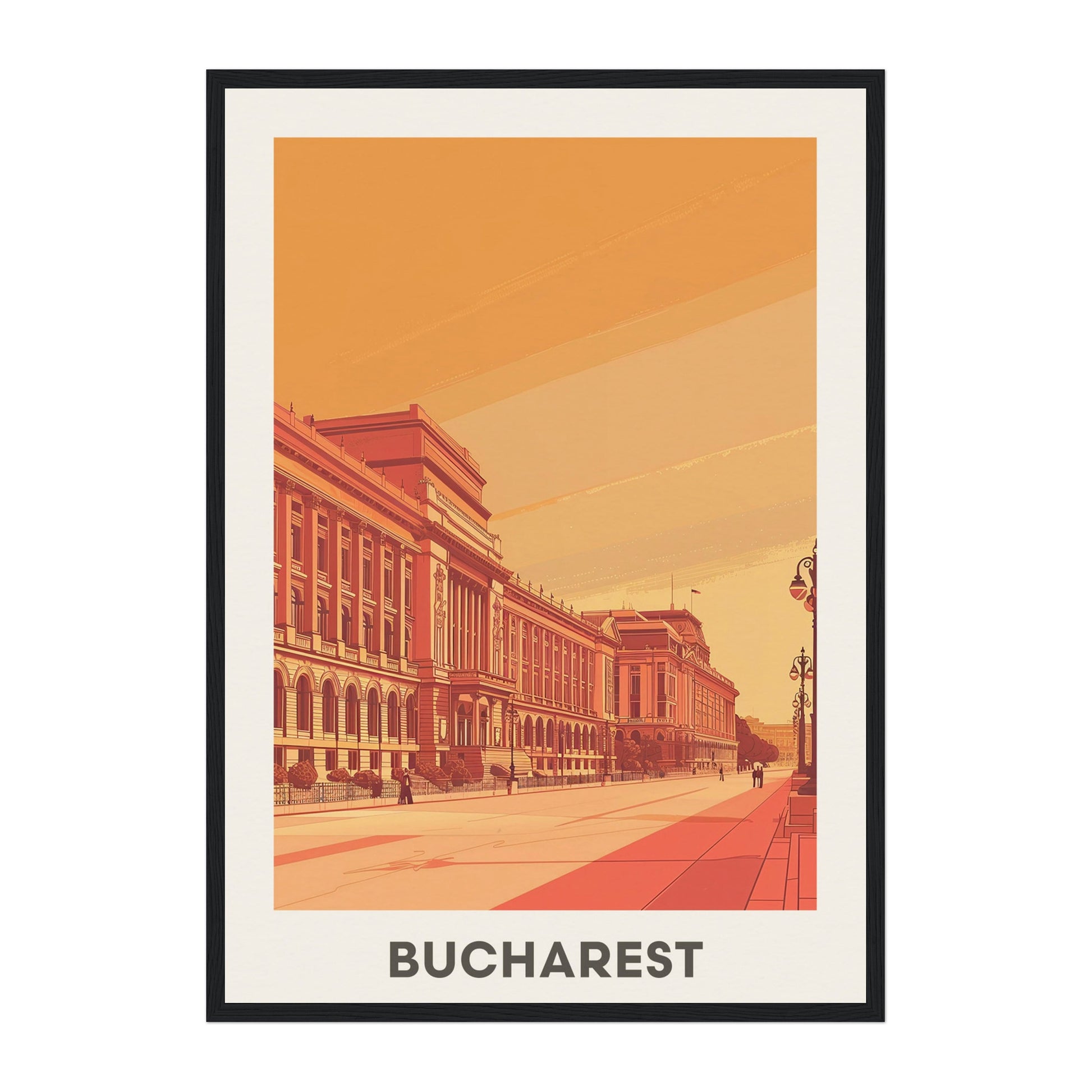 Bucharest, Romania Wall Art - Uncharted Borders