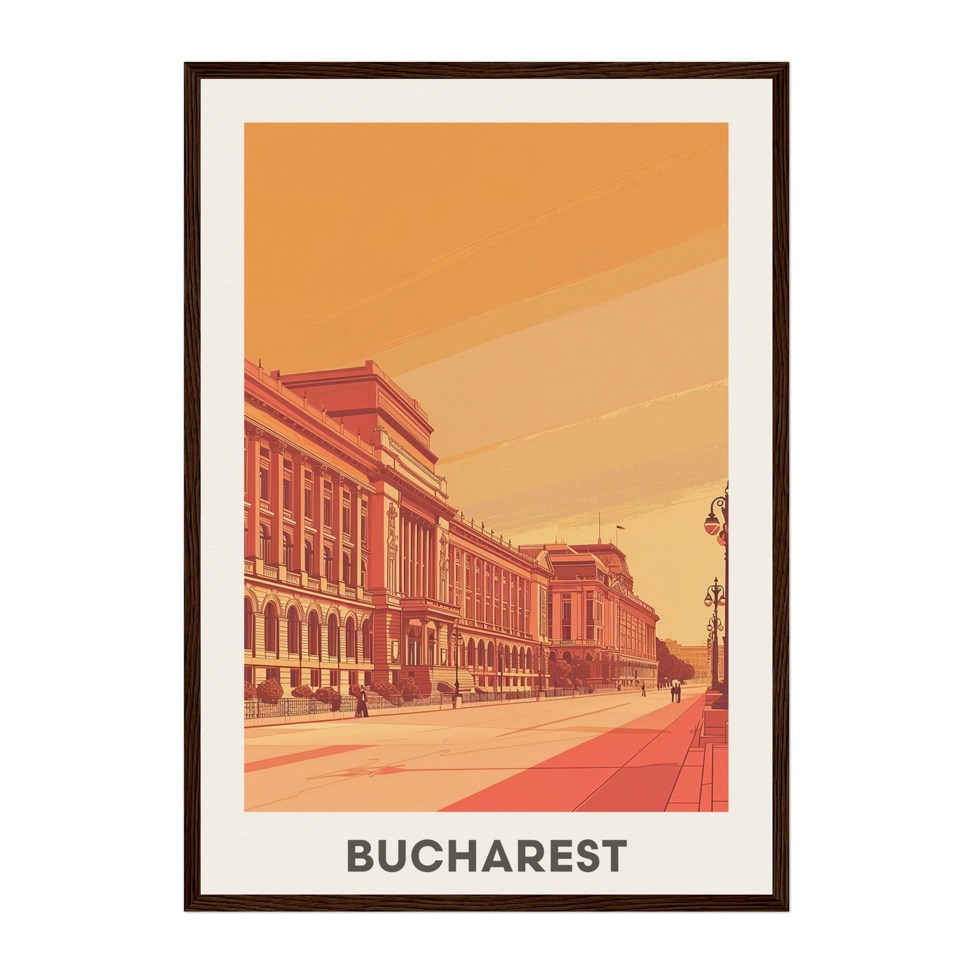 Bucharest, Romania Wall Art - Uncharted Borders