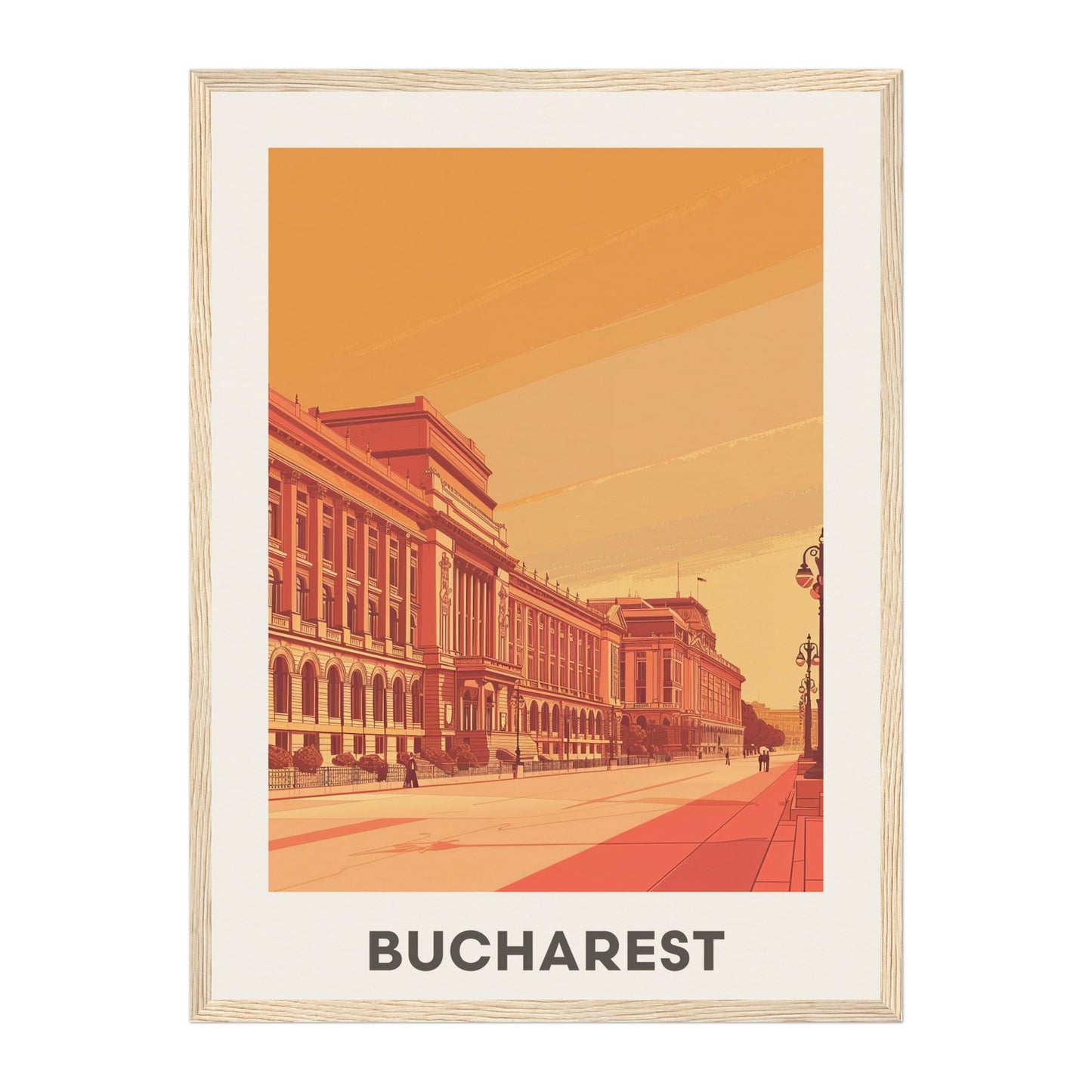 Bucharest, Romania Wall Art - Uncharted Borders