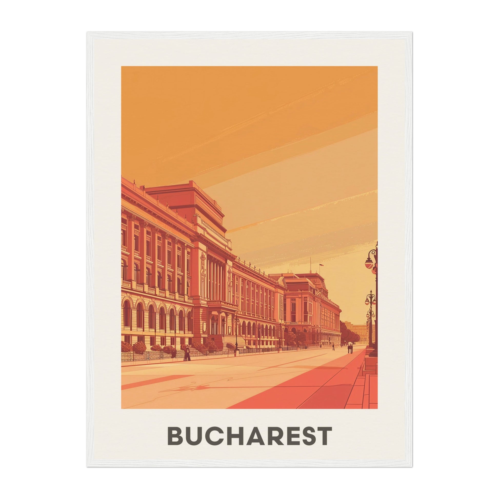 Bucharest, Romania Wall Art - Uncharted Borders