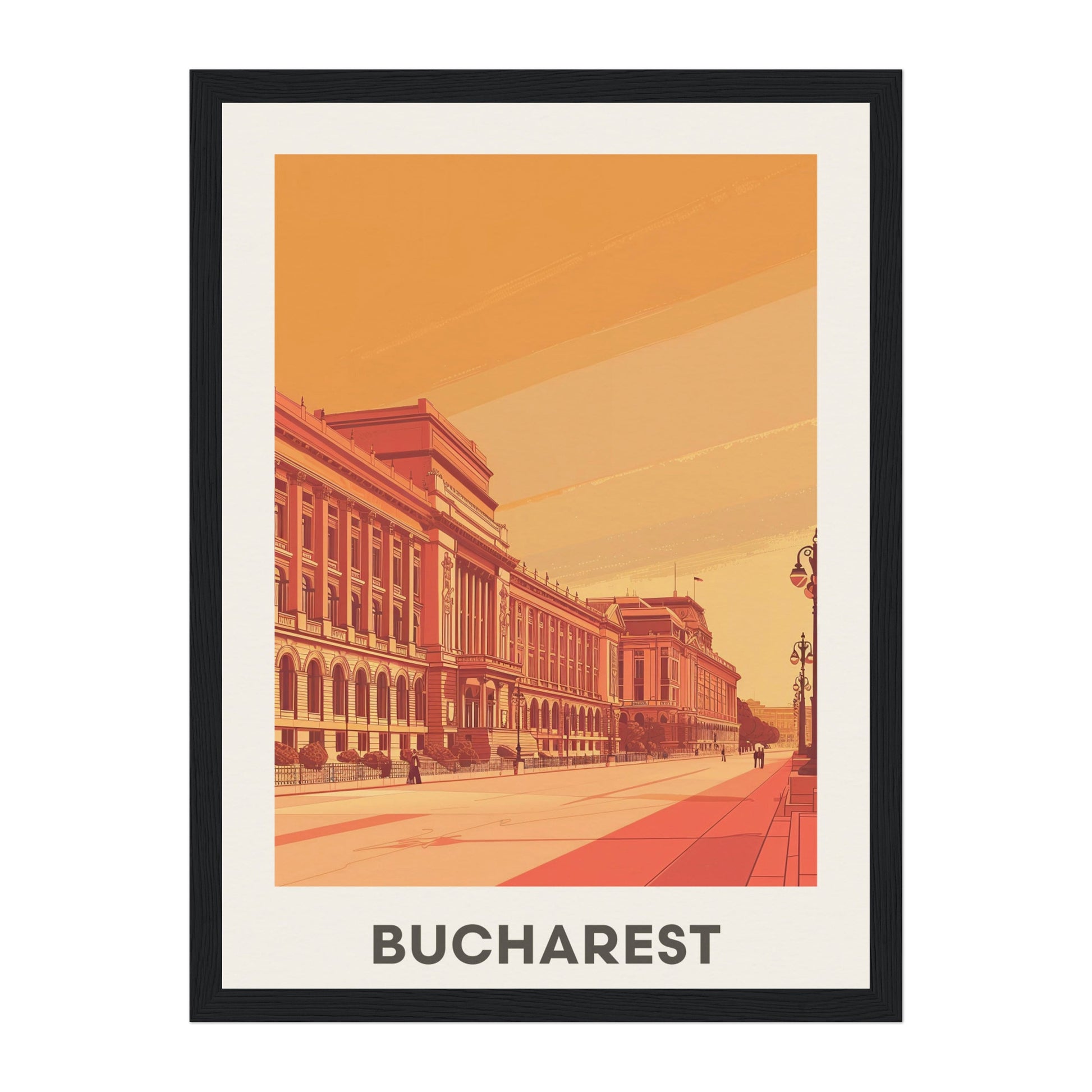 Bucharest, Romania Wall Art - Uncharted Borders