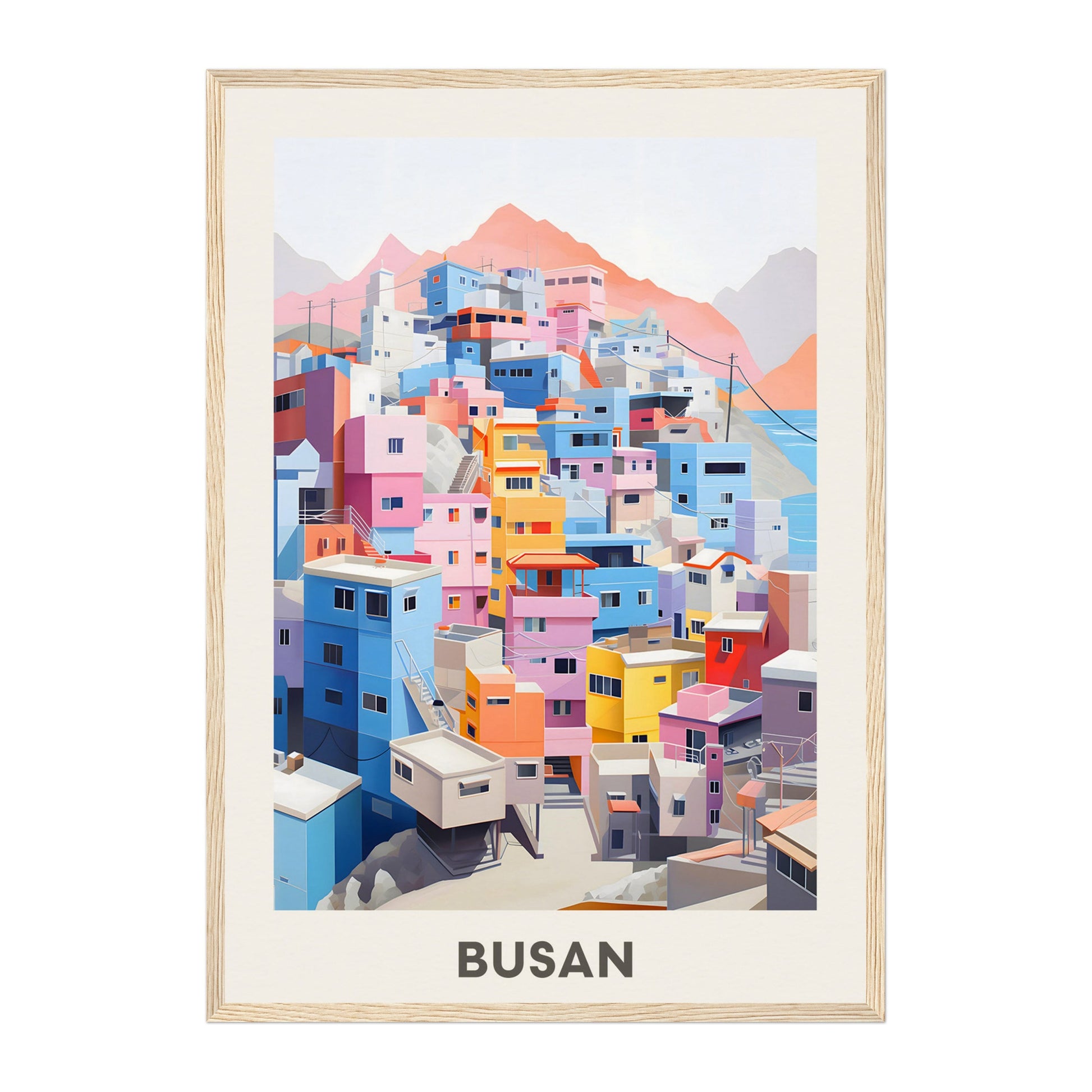 Busan, South Korea Wall Art - Uncharted Borders
