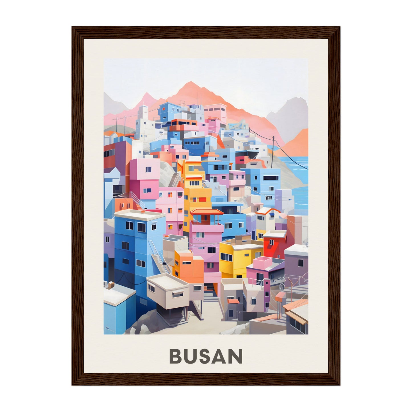 Busan, South Korea Wall Art - Uncharted Borders