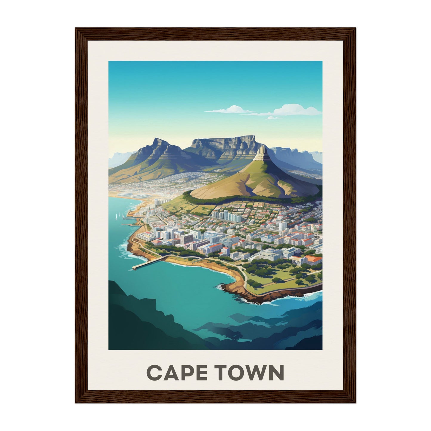 Cape Town, South Africa Wall Art - Uncharted Borders