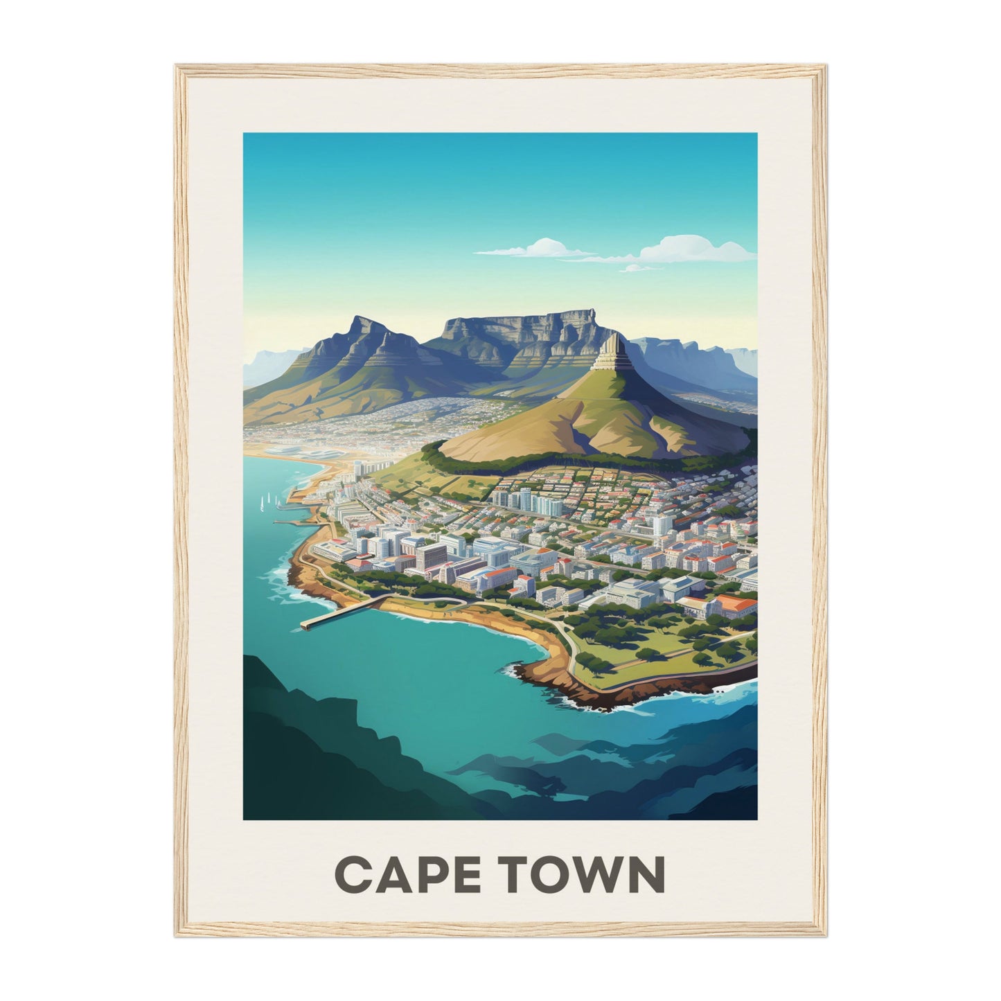 Cape Town, South Africa Wall Art - Uncharted Borders