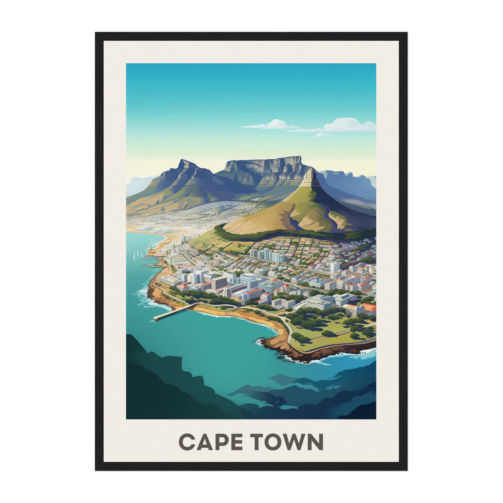 Cape Town, South Africa Wall Art - Uncharted Borders