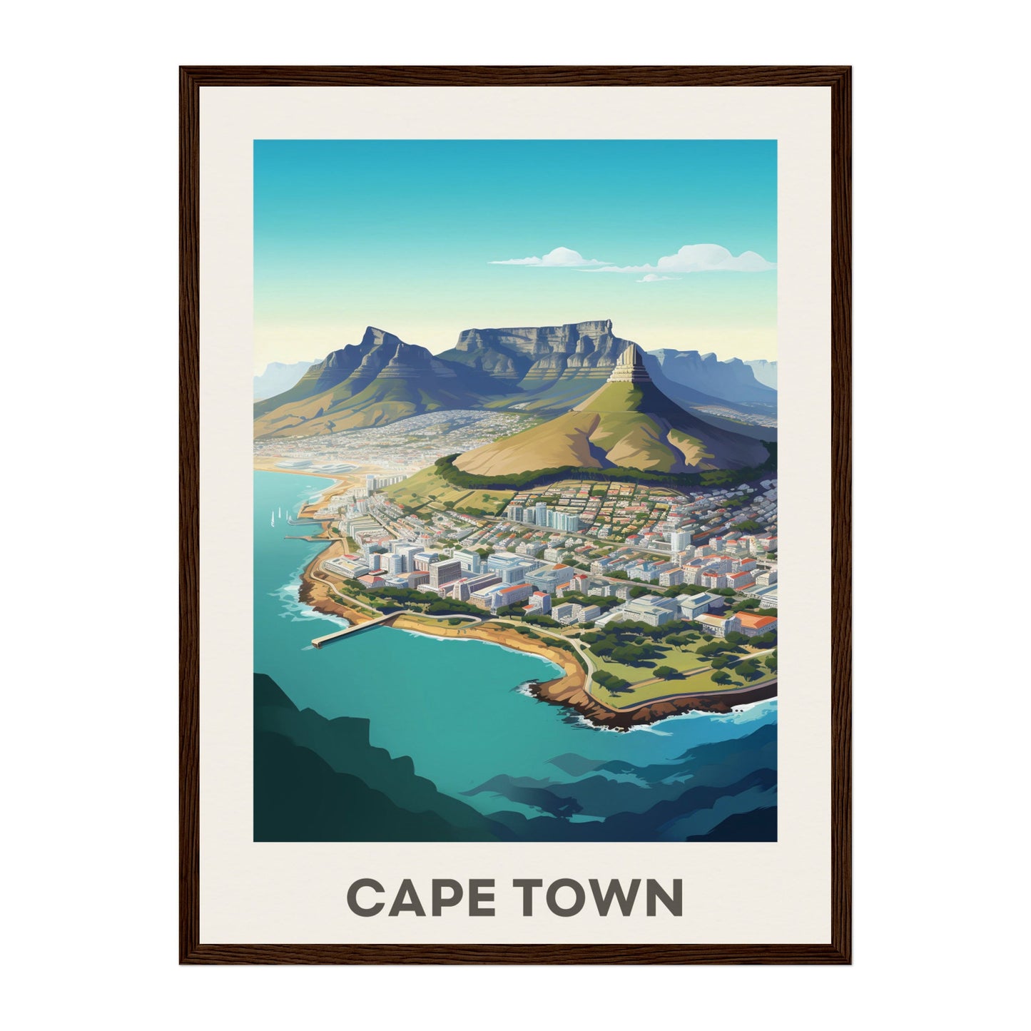 Cape Town, South Africa Wall Art - Uncharted Borders