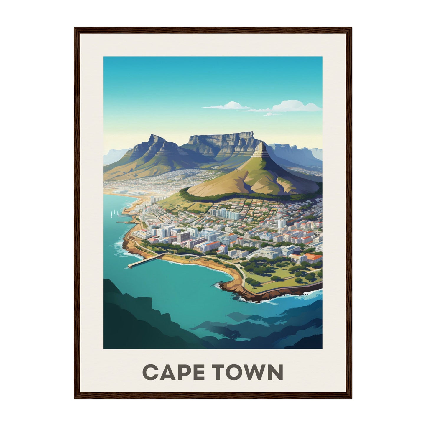 Cape Town, South Africa Wall Art - Uncharted Borders