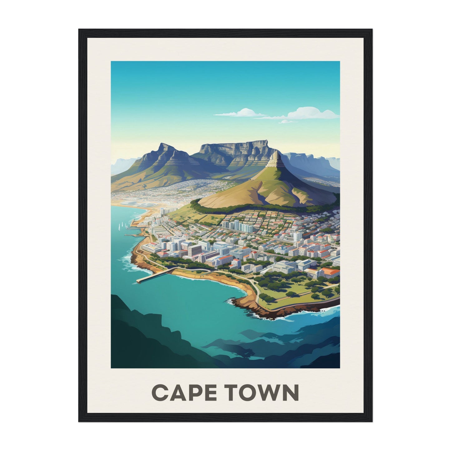 Cape Town, South Africa Wall Art - Uncharted Borders