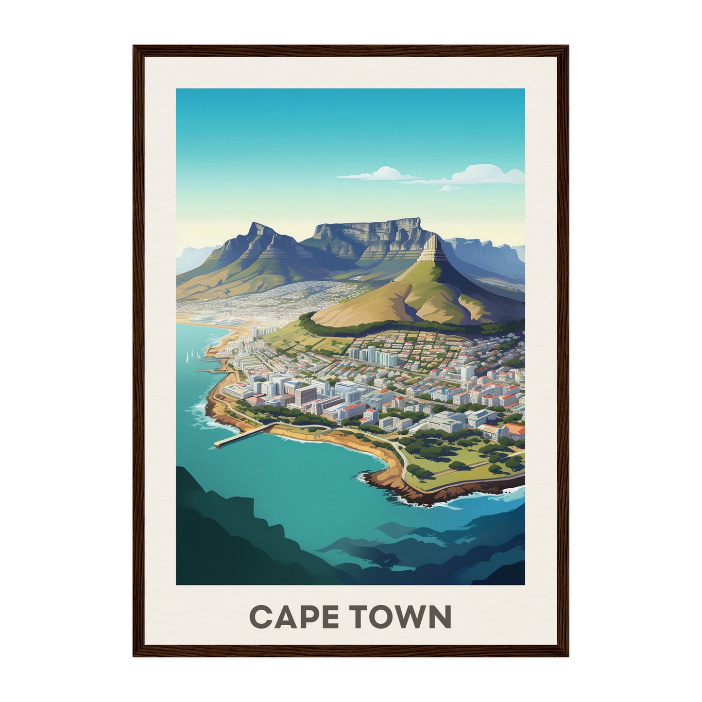 Cape Town, South Africa Wall Art - Uncharted Borders