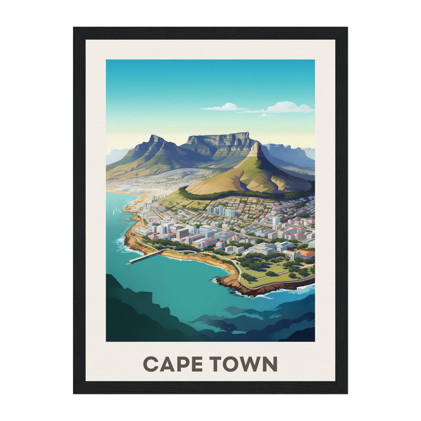 Cape Town, South Africa Wall Art - Uncharted Borders