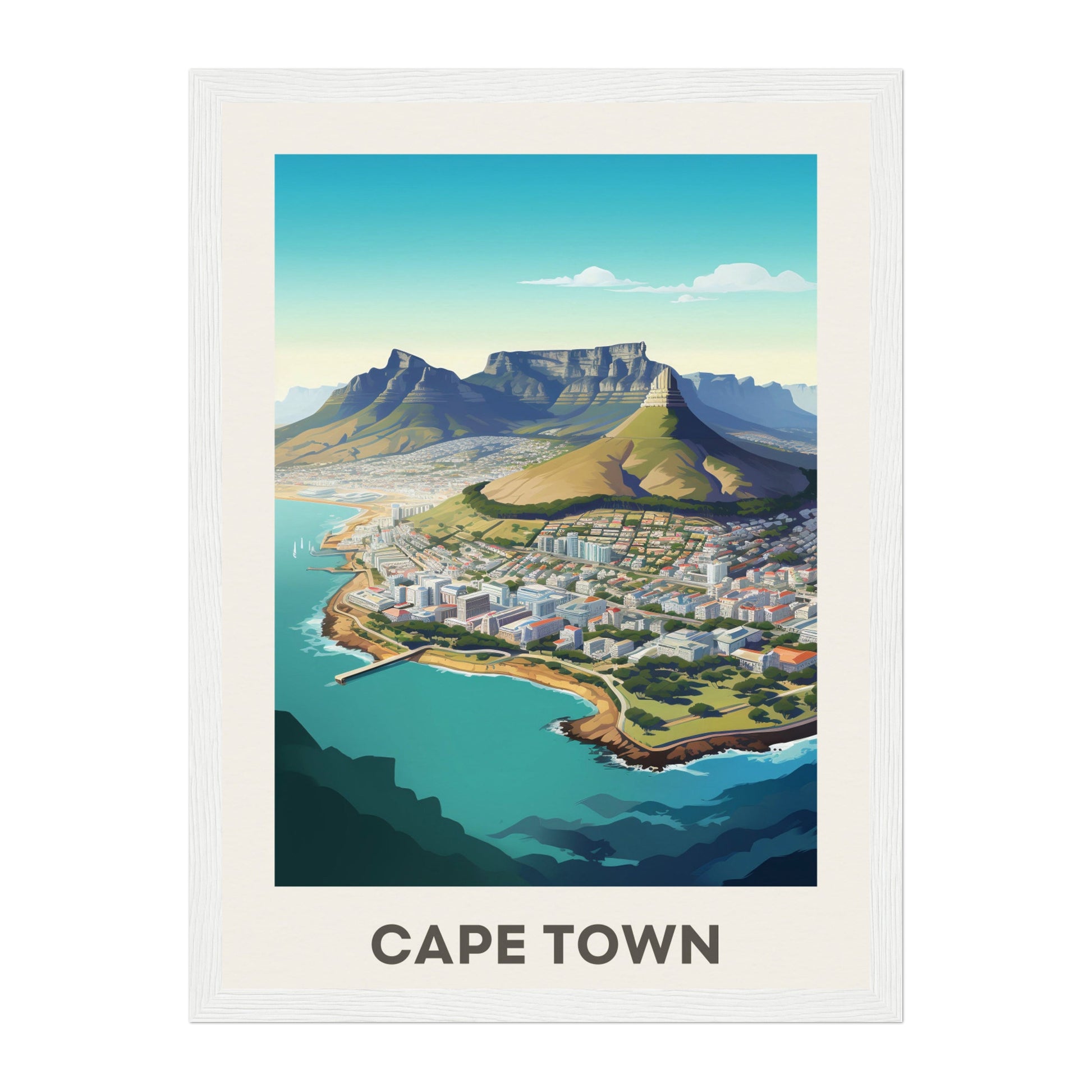 Cape Town, South Africa Wall Art - Uncharted Borders