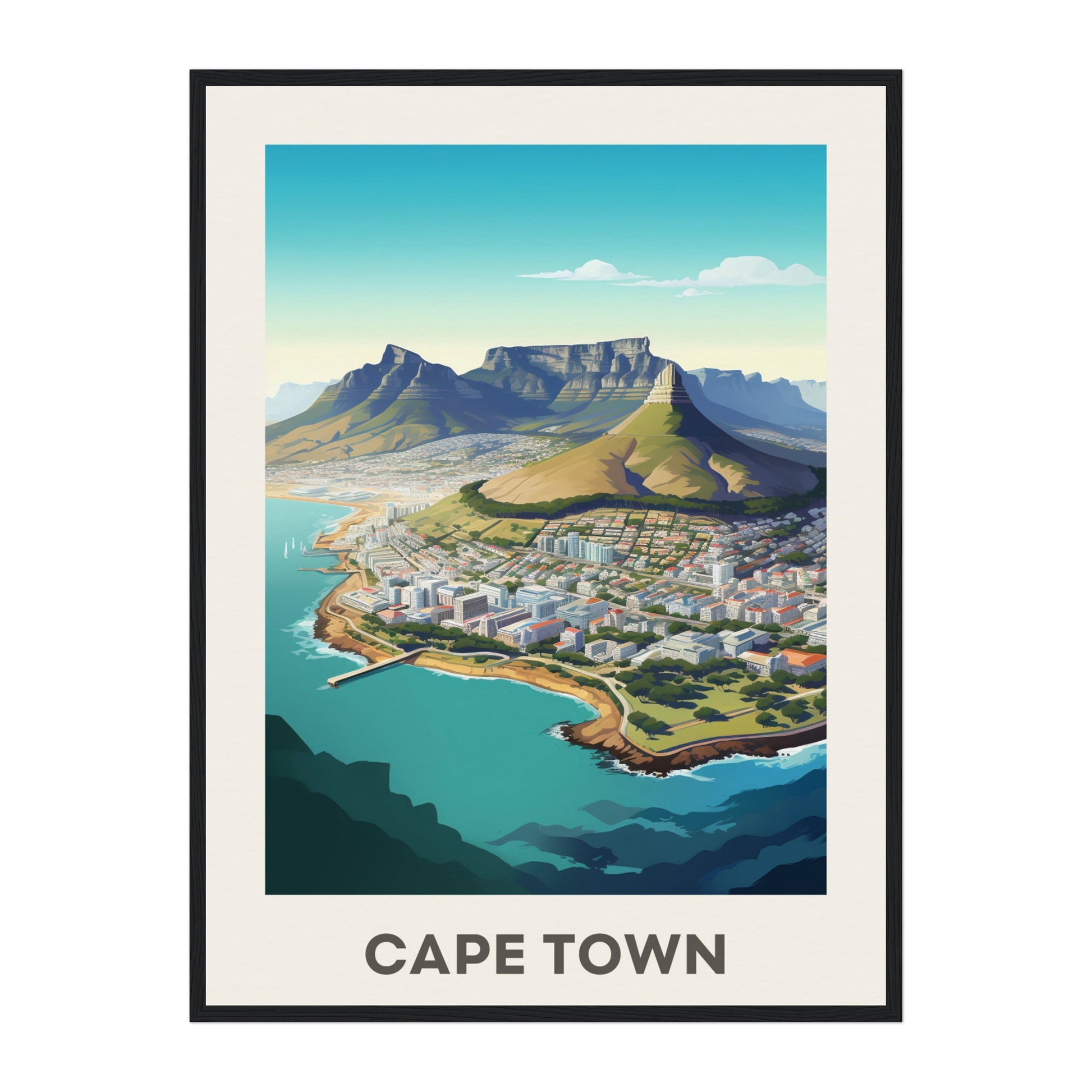 Cape Town, South Africa Wall Art - Uncharted Borders