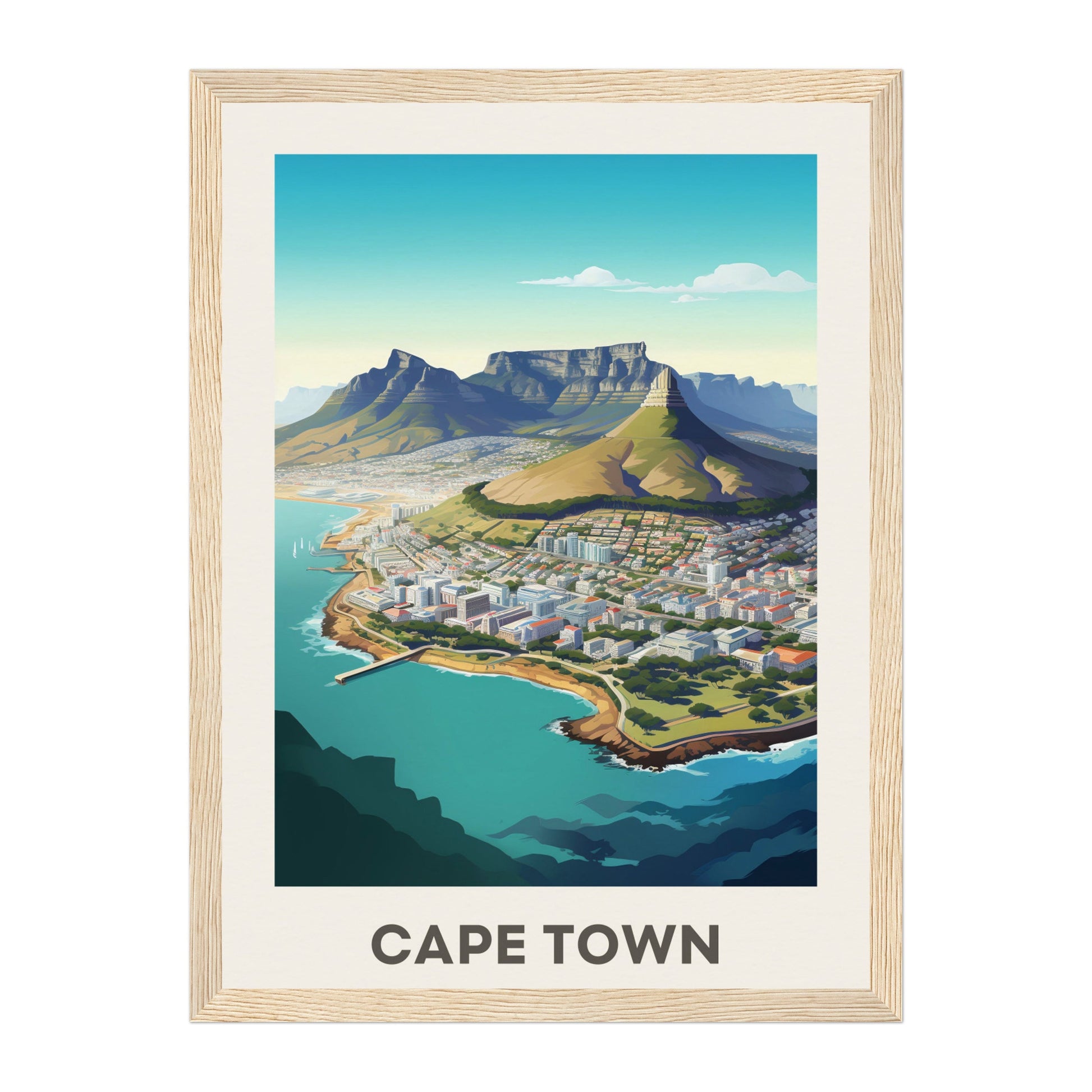 Cape Town, South Africa Wall Art - Uncharted Borders