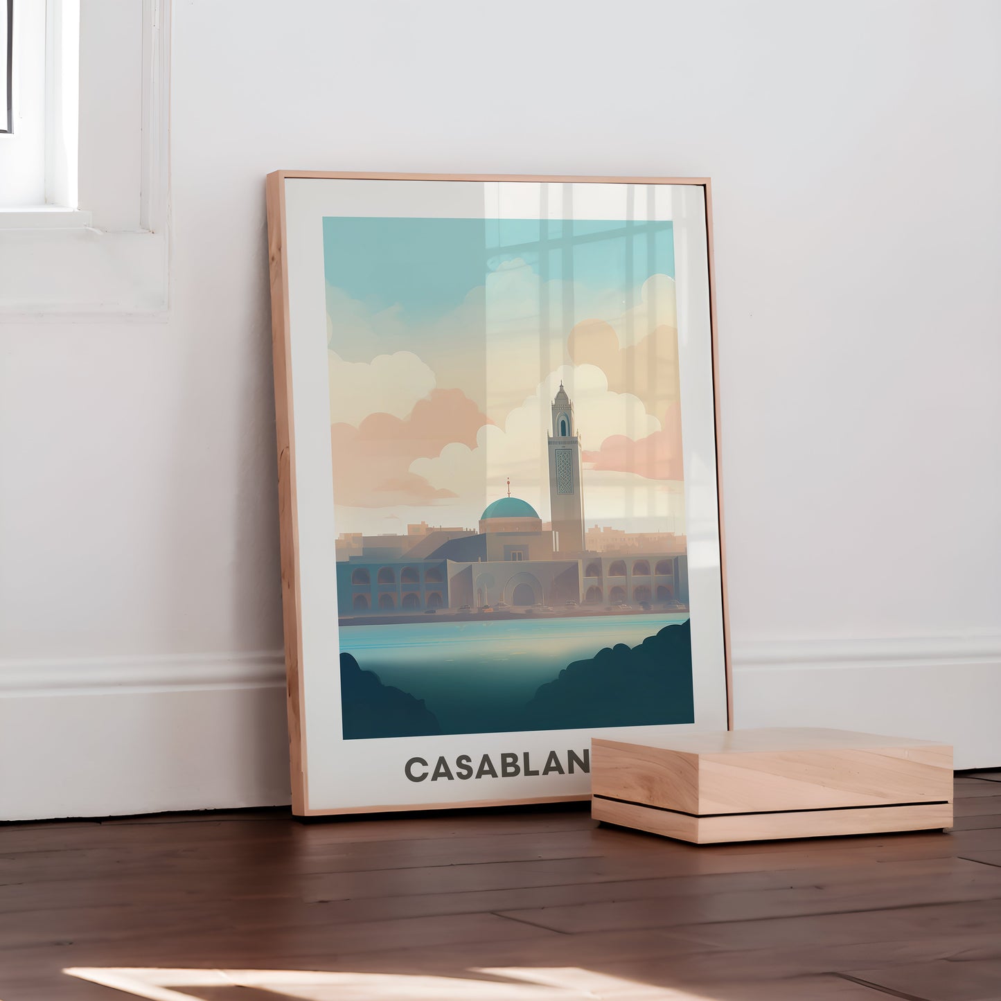 Casablanca, Morocco Wall Art - Uncharted Borders