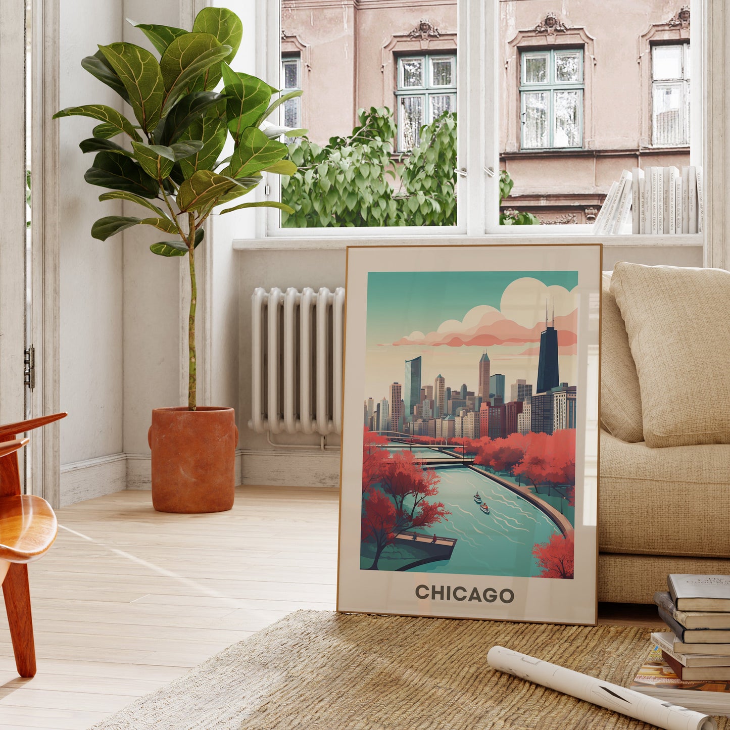 Chicago, United States Wall Art - Uncharted Borders