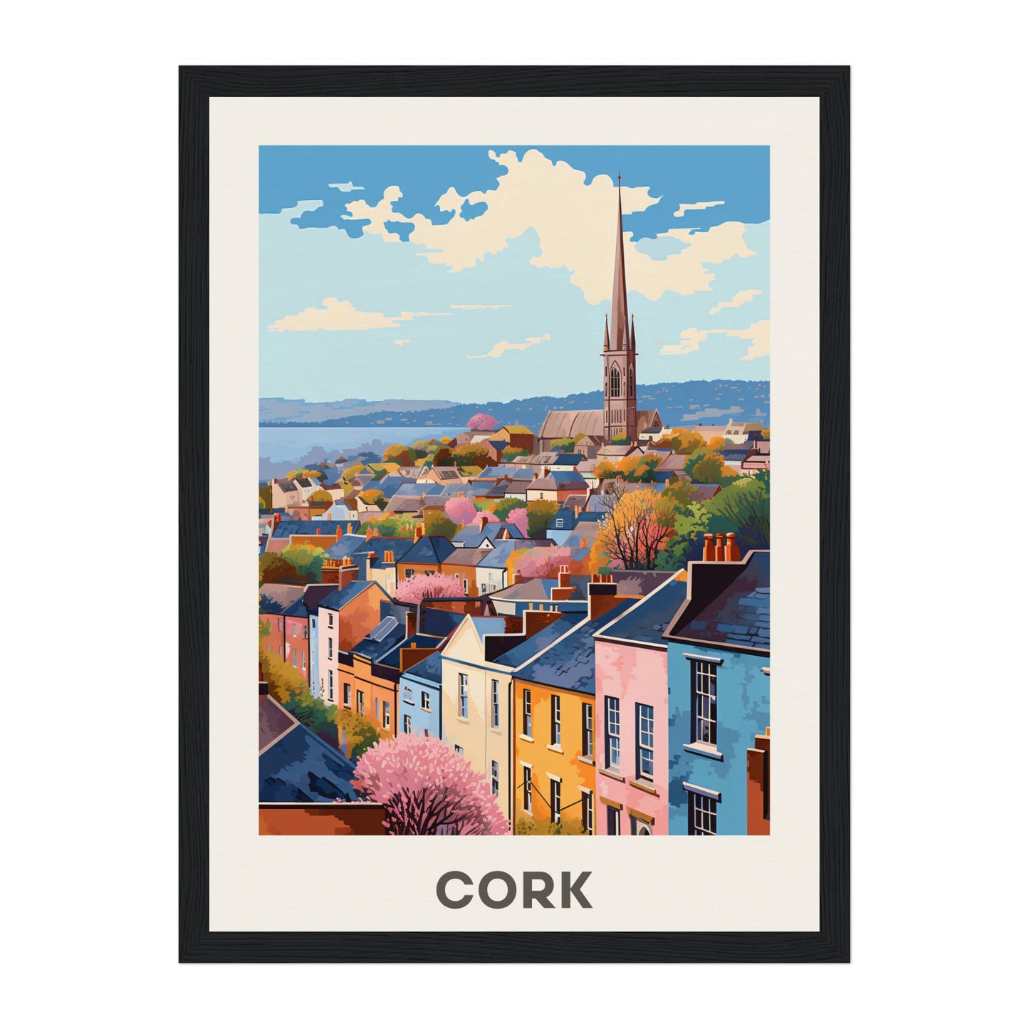 Cork, Ireland Wall Art - Uncharted Borders