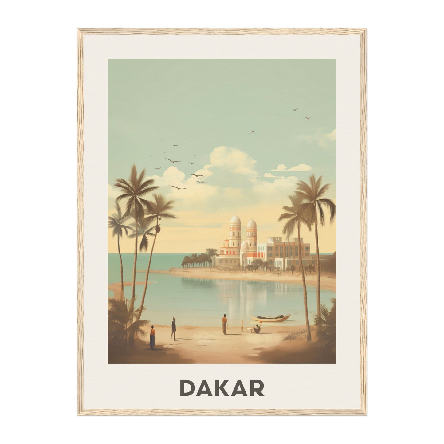 Dakar, Senegal Wall Art - Uncharted Borders