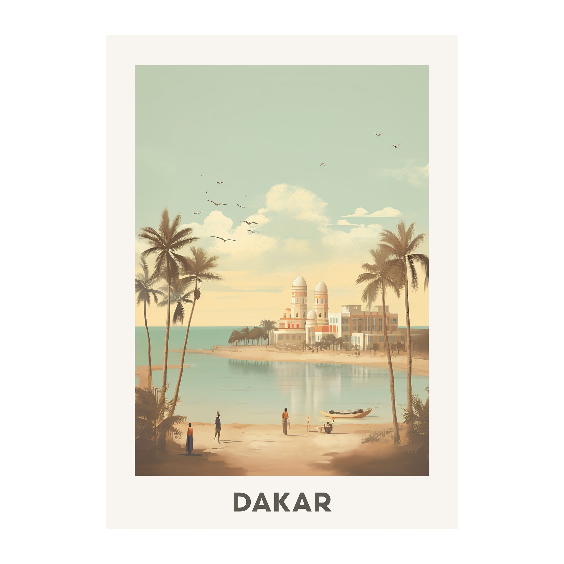 Dakar, Senegal Wall Art - Uncharted Borders