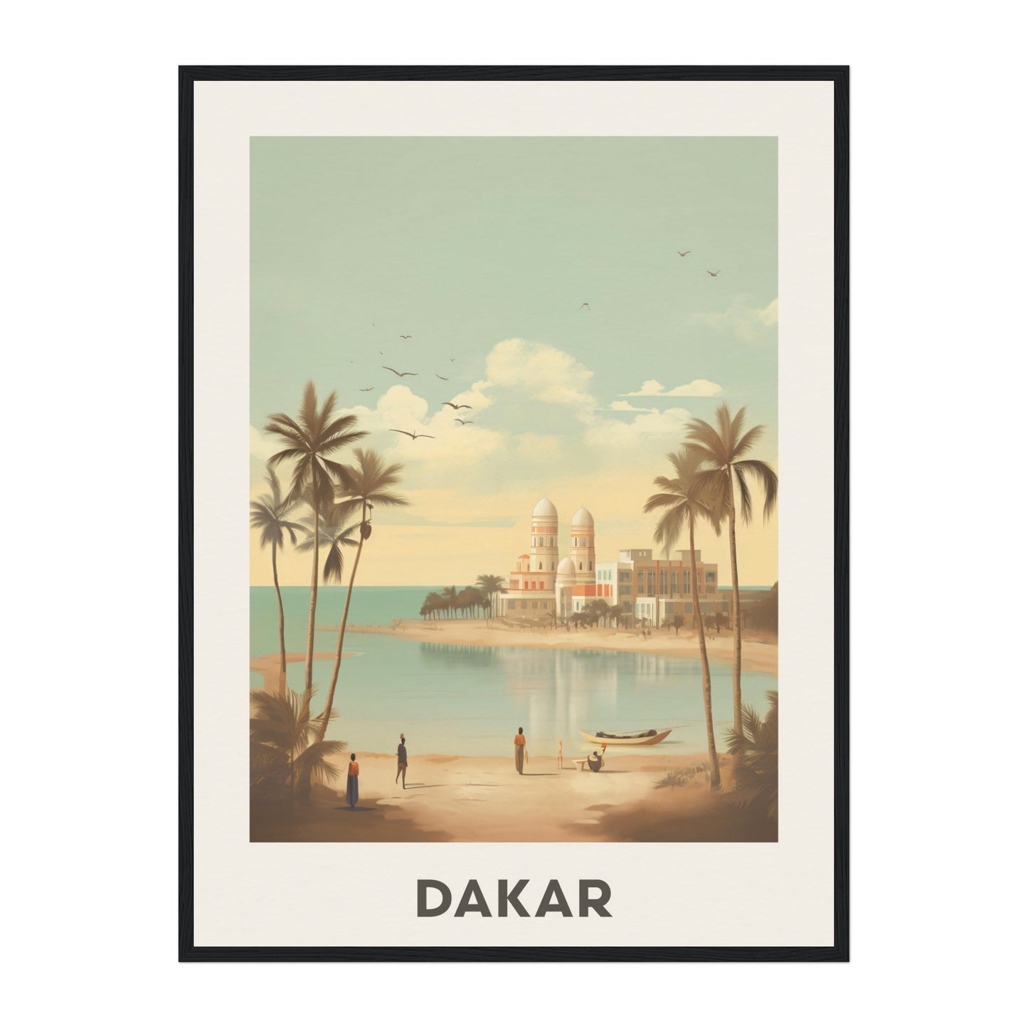 Dakar, Senegal Wall Art - Uncharted Borders