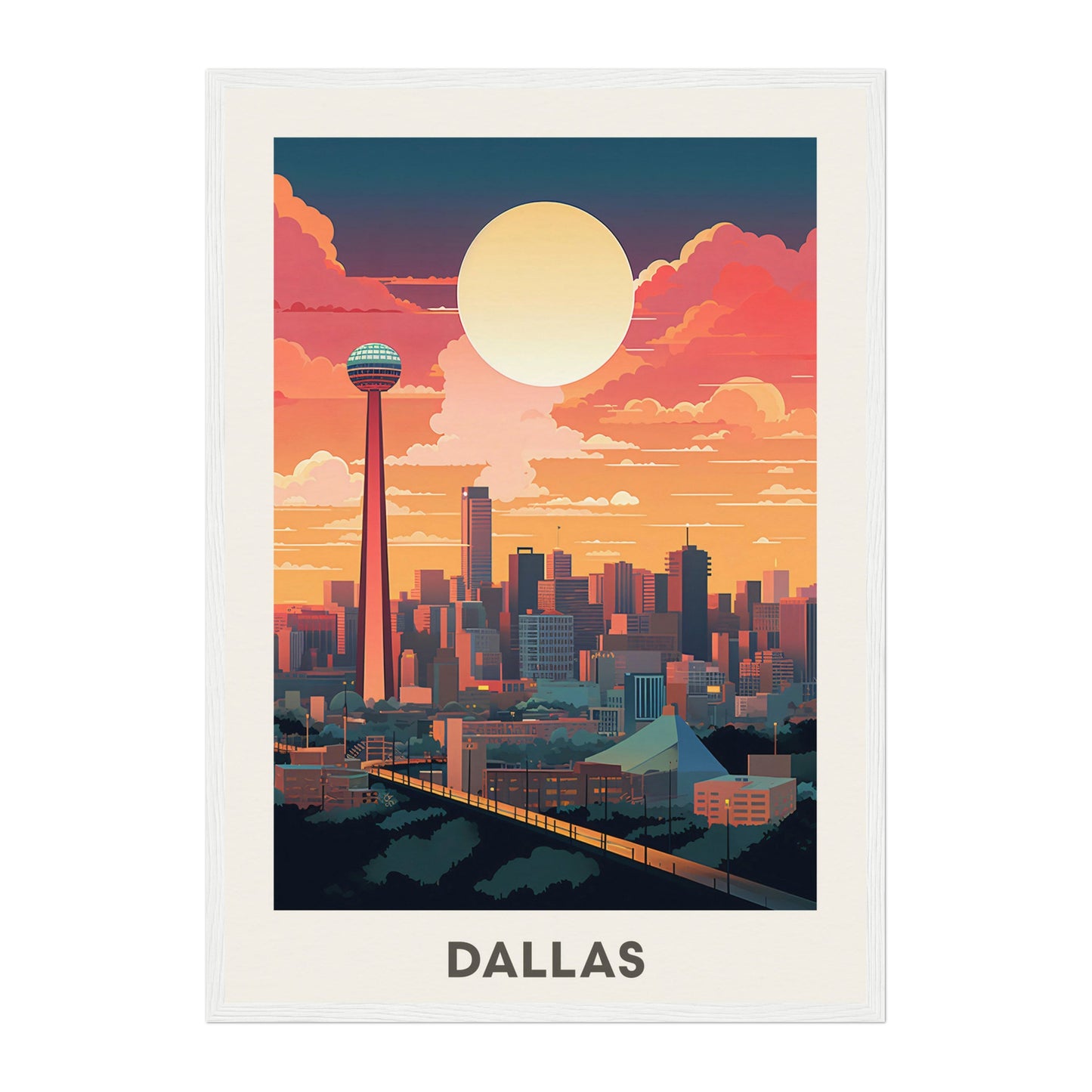 Dallas, United States Wall Art - Uncharted Borders