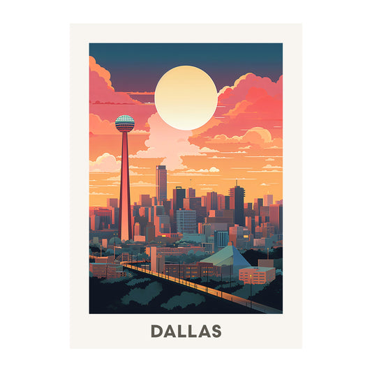 Dallas, United States Wall Art - Uncharted Borders