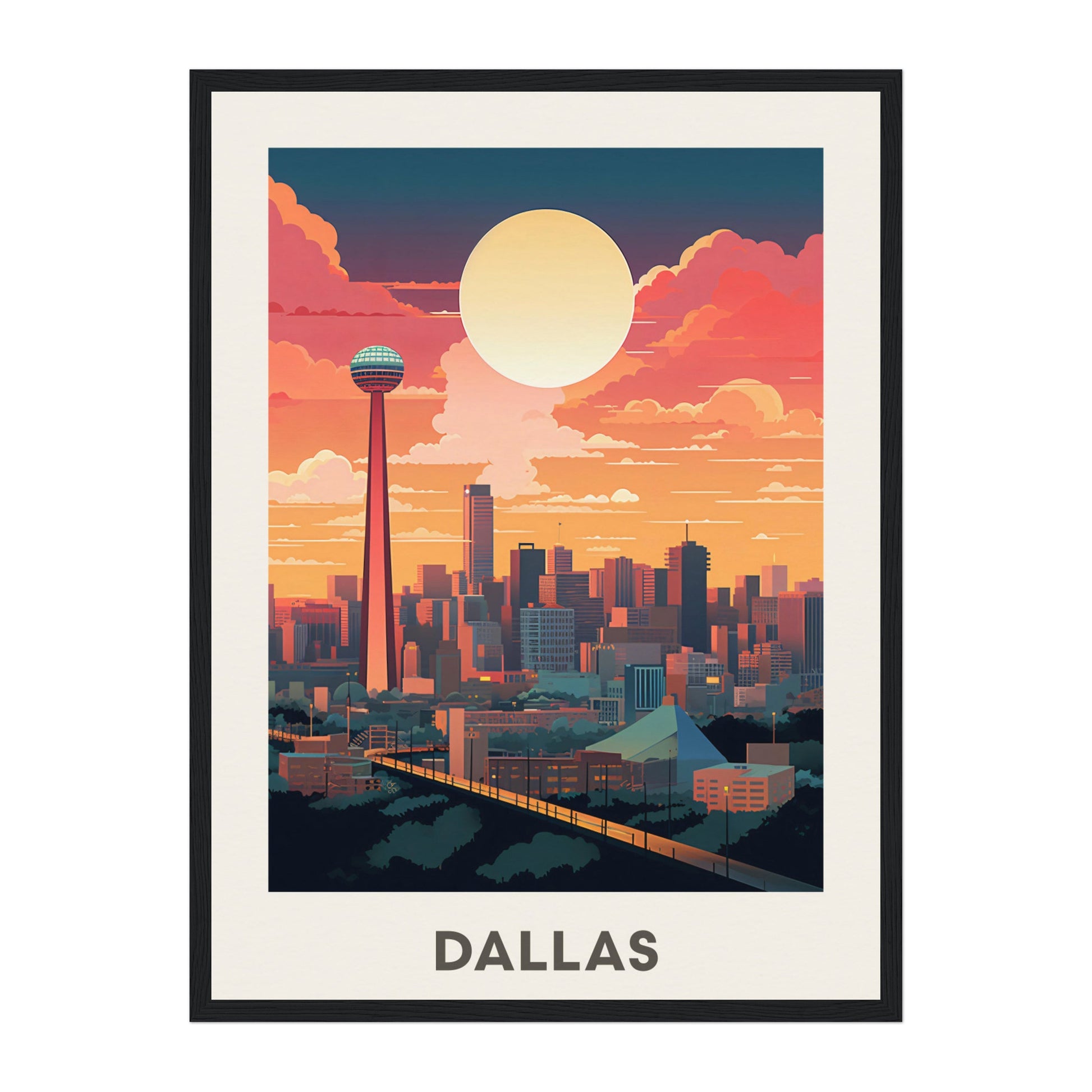 Dallas, United States Wall Art - Uncharted Borders