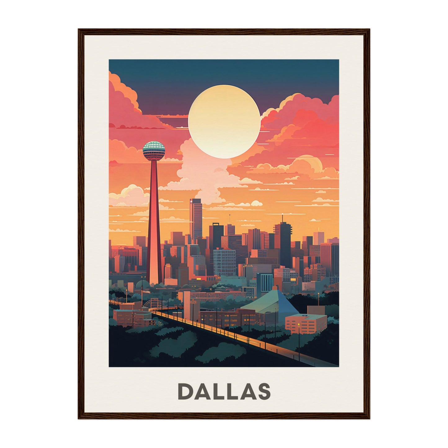 Dallas, United States Wall Art - Uncharted Borders