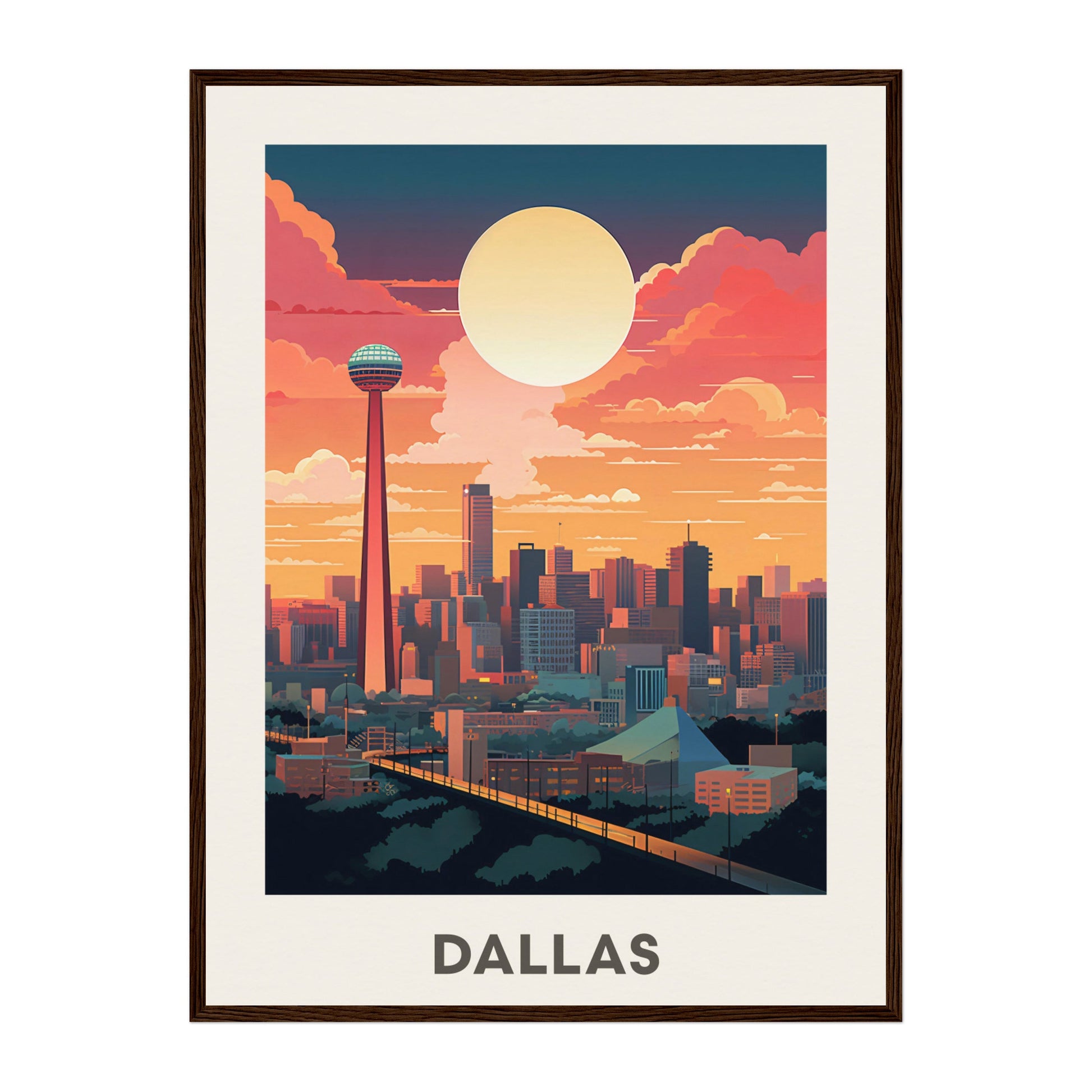 Dallas, United States Wall Art - Uncharted Borders