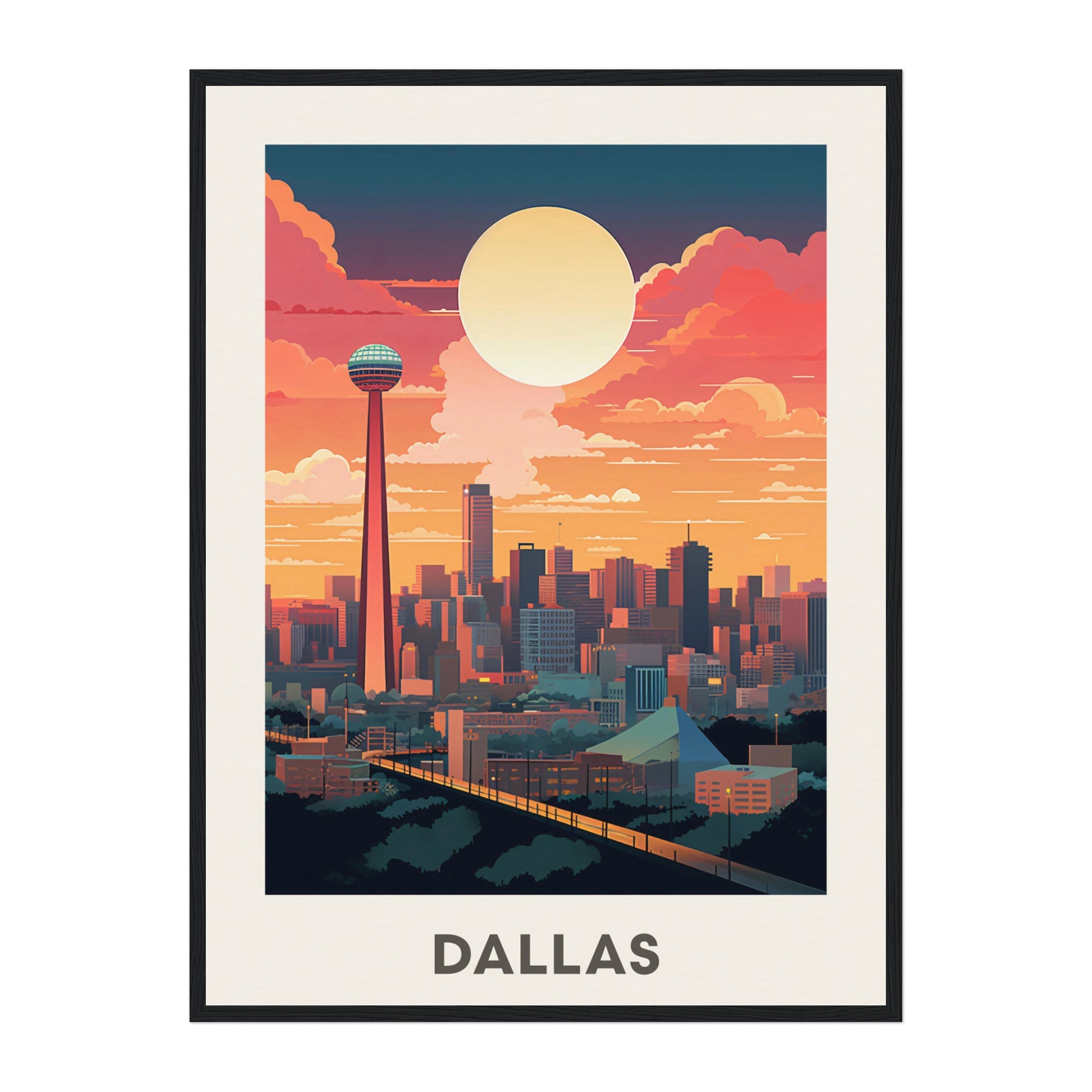 Dallas, United States Wall Art - Uncharted Borders