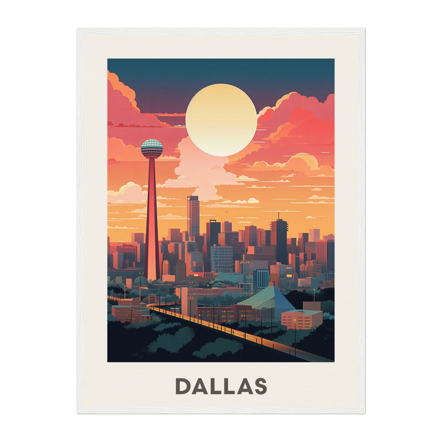 Dallas, United States Wall Art - Uncharted Borders