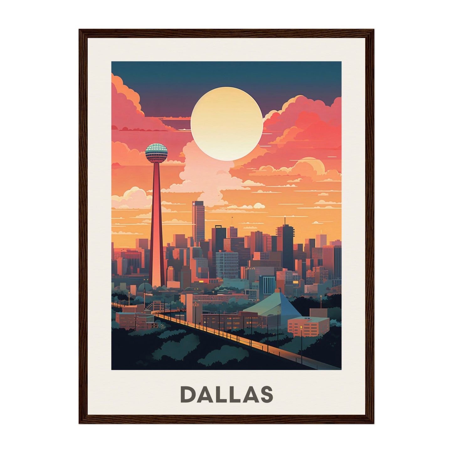 Dallas, United States Wall Art - Uncharted Borders