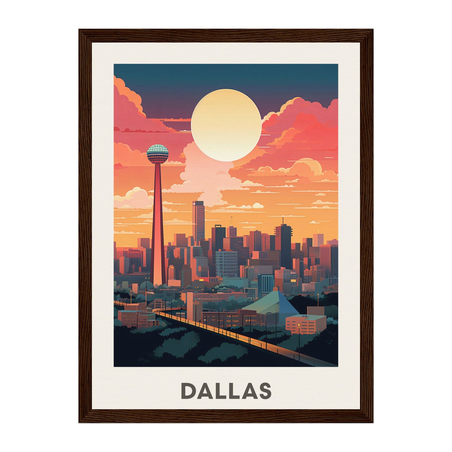 Dallas, United States Wall Art - Uncharted Borders