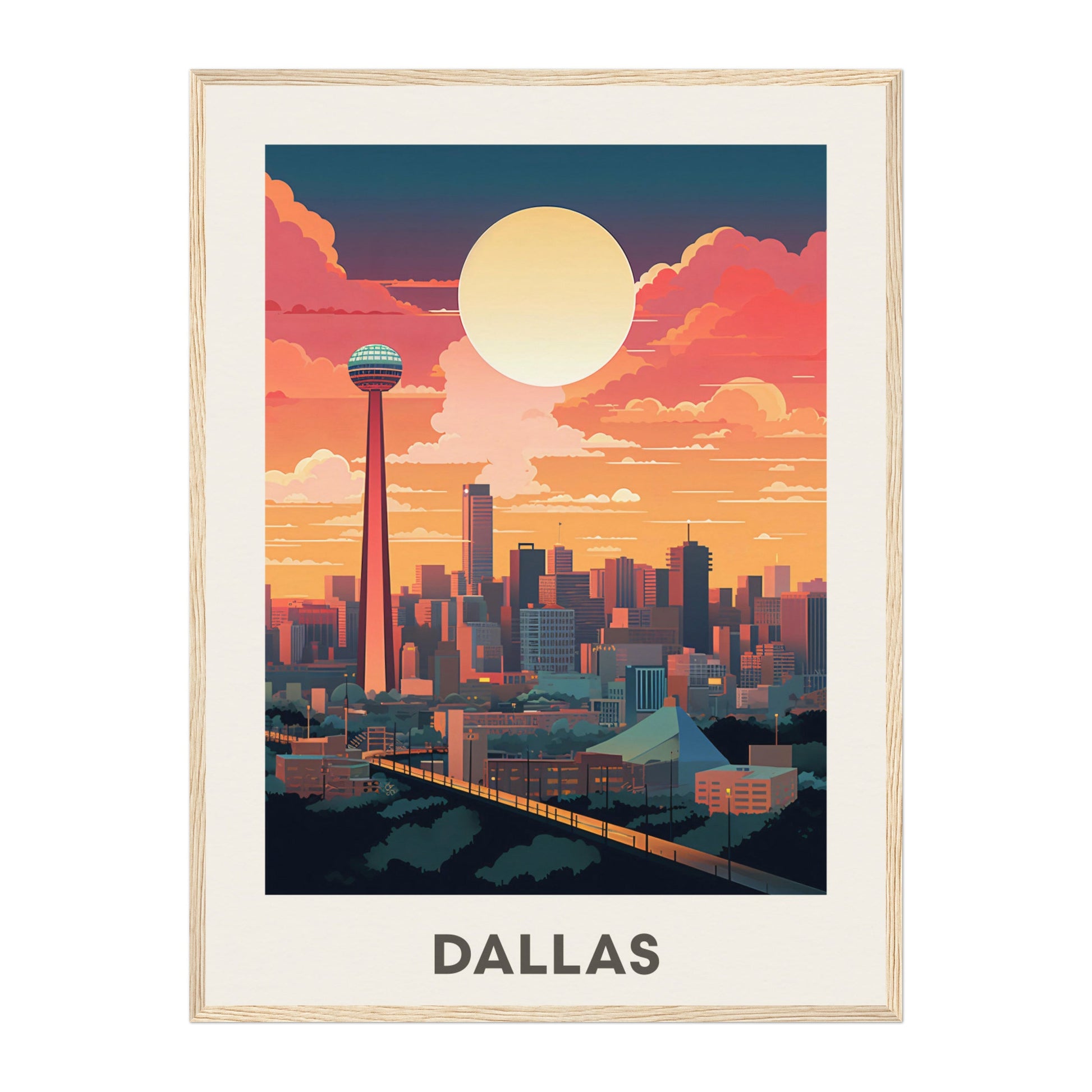 Dallas, United States Wall Art - Uncharted Borders
