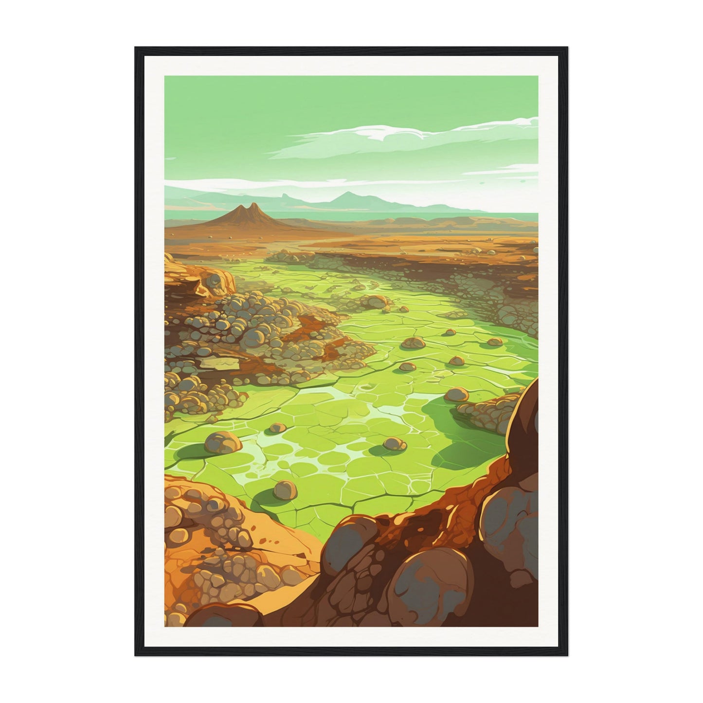 Danakil Desert, Africa Wall Art - Uncharted Borders