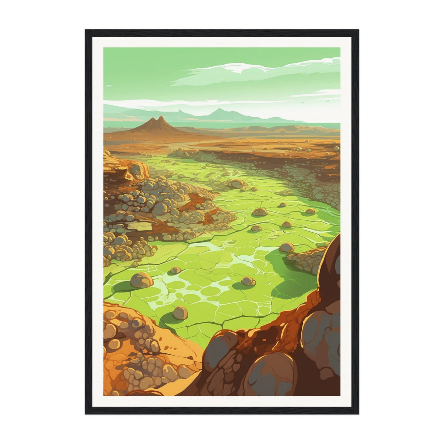 Danakil Desert, Africa Wall Art - Uncharted Borders