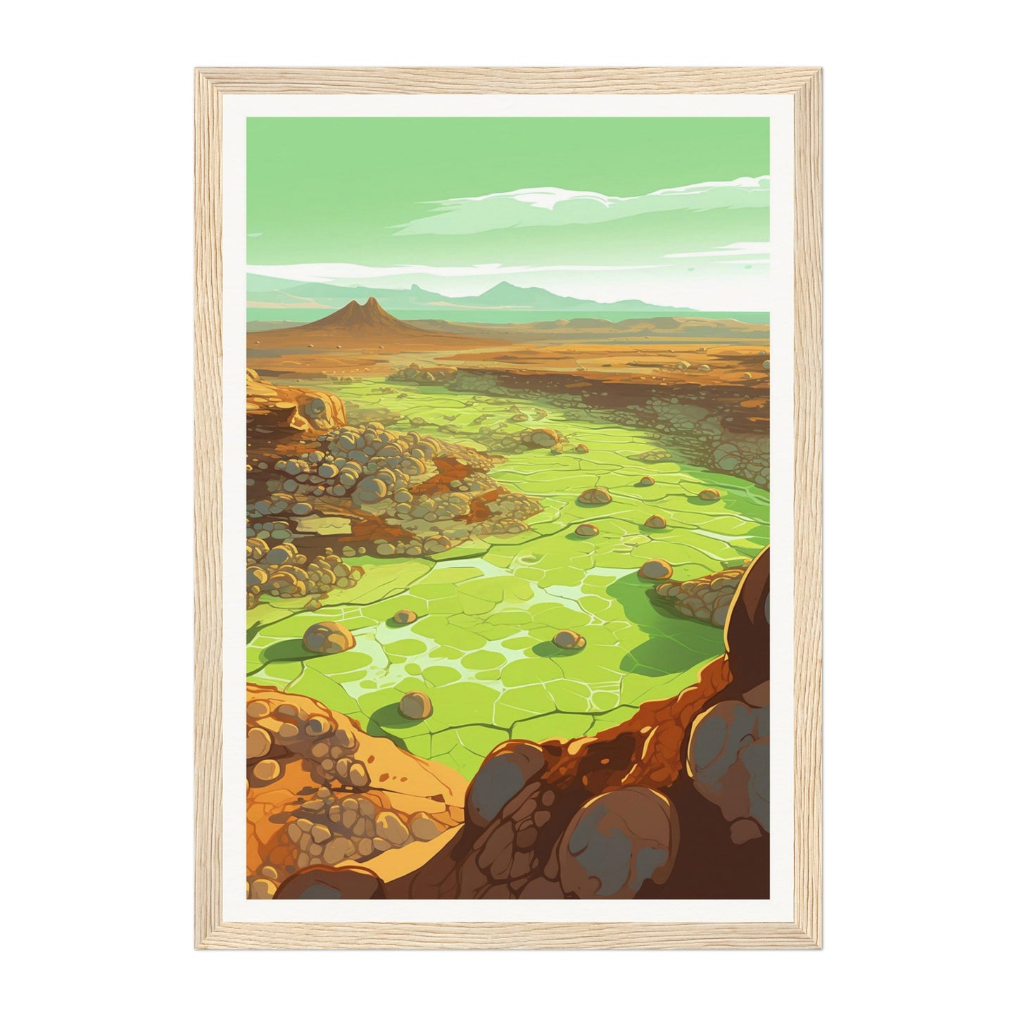 Danakil Desert, Africa Wall Art - Uncharted Borders