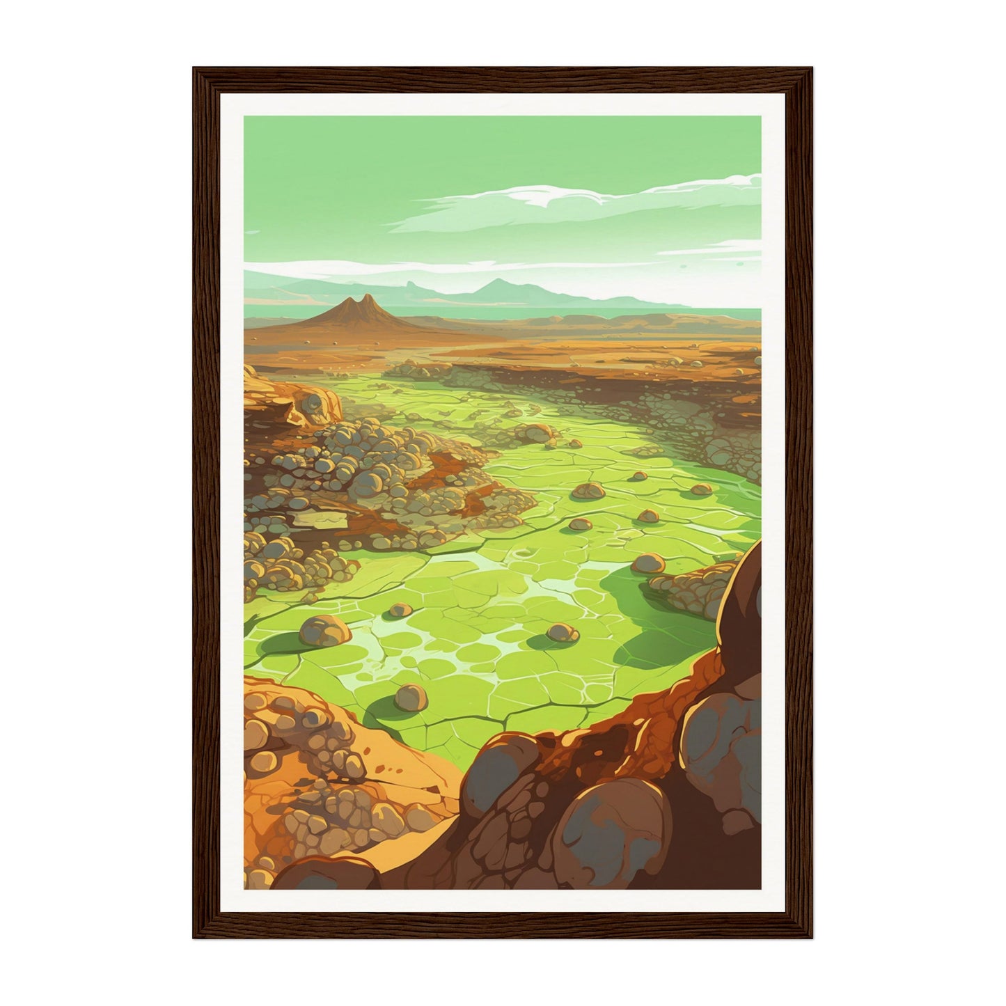 Danakil Desert, Africa Wall Art - Uncharted Borders