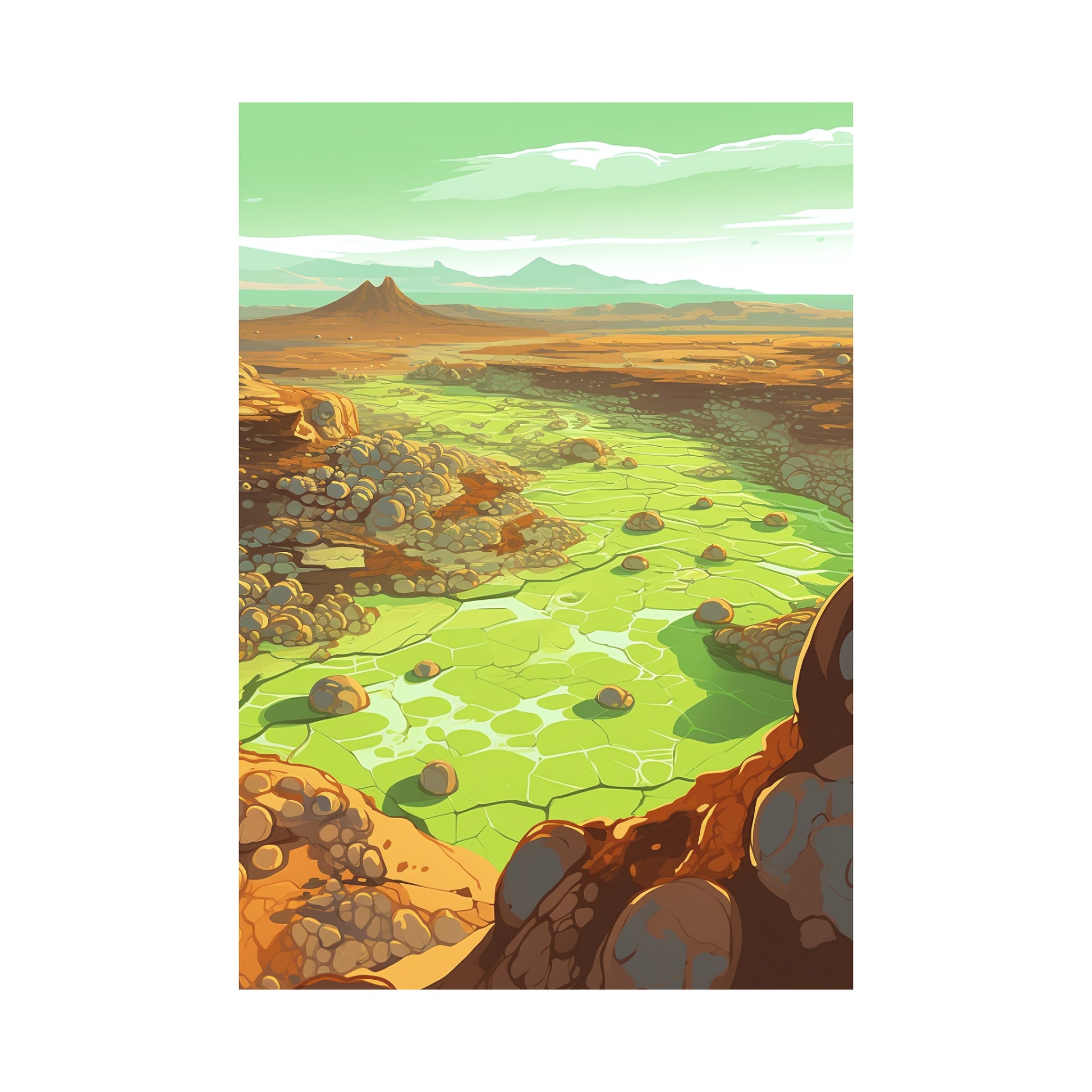 Danakil Desert, Africa Wall Art - Uncharted Borders