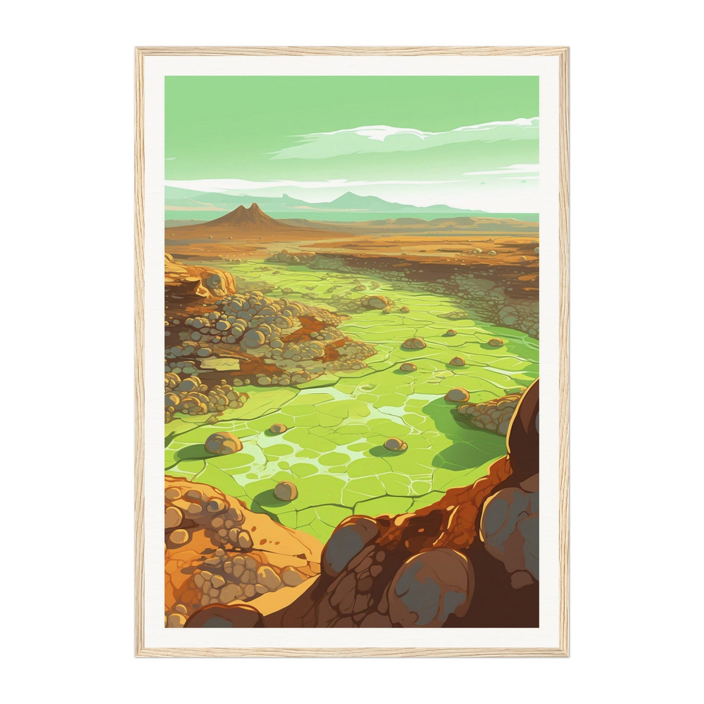 Danakil Desert, Africa Wall Art - Uncharted Borders