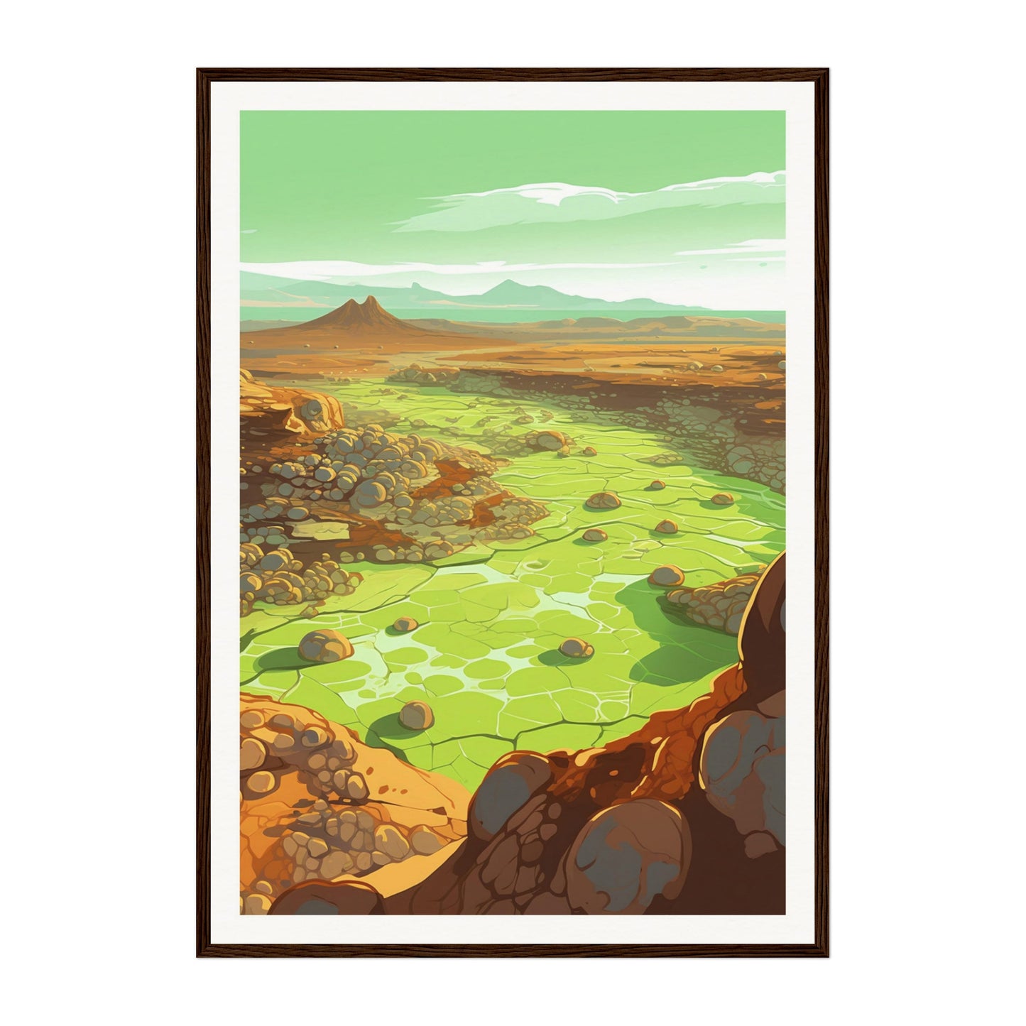 Danakil Desert, Africa Wall Art - Uncharted Borders