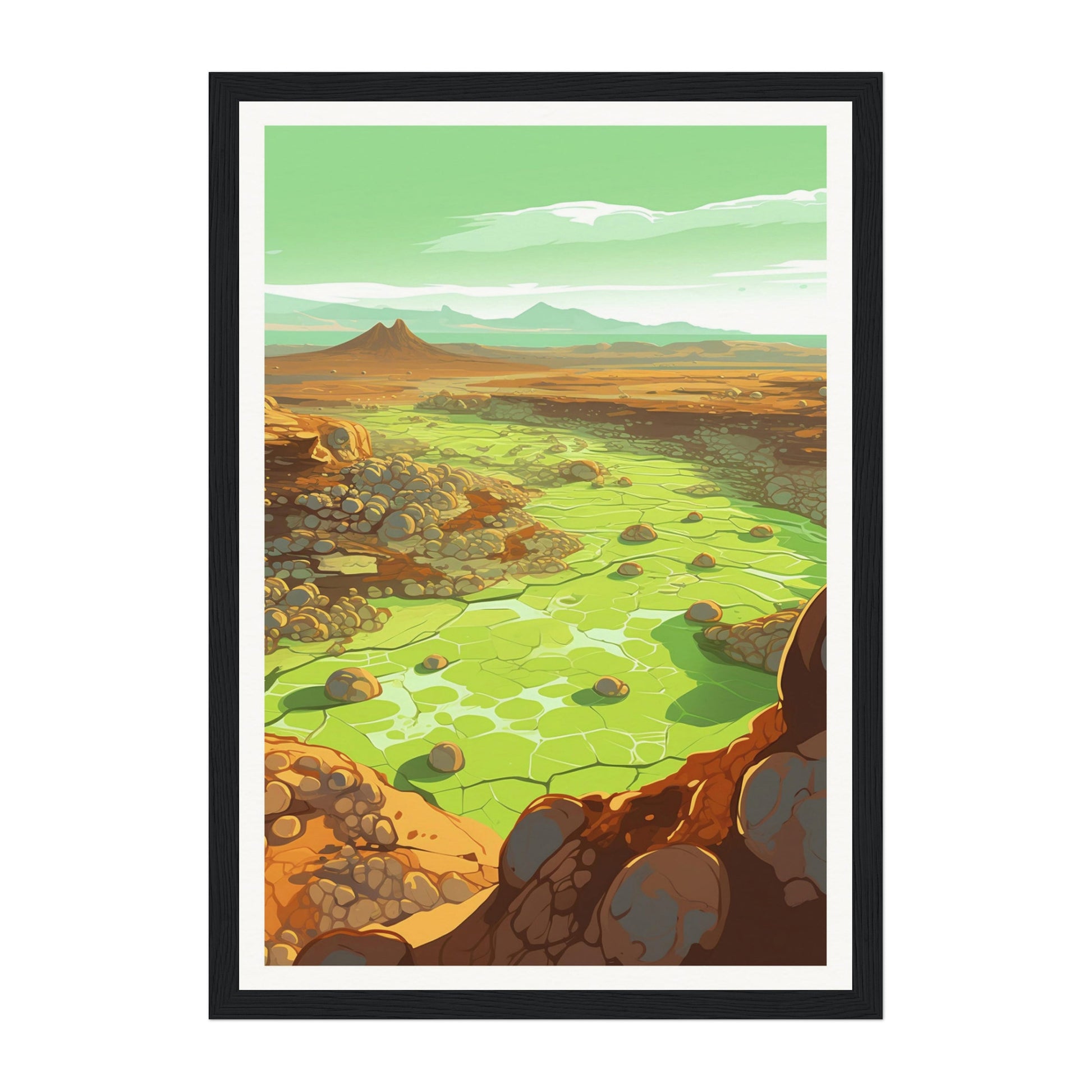 Danakil Desert, Africa Wall Art - Uncharted Borders