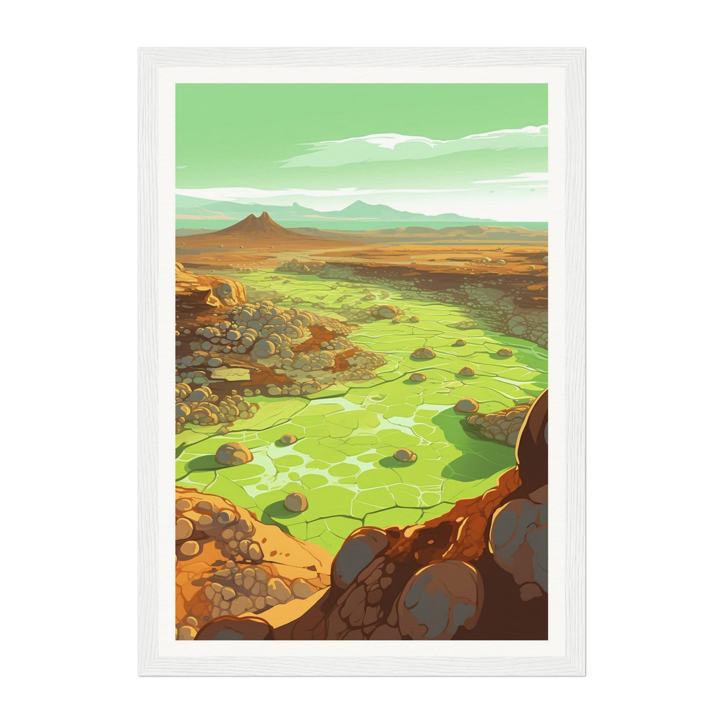 Danakil Desert, Africa Wall Art - Uncharted Borders