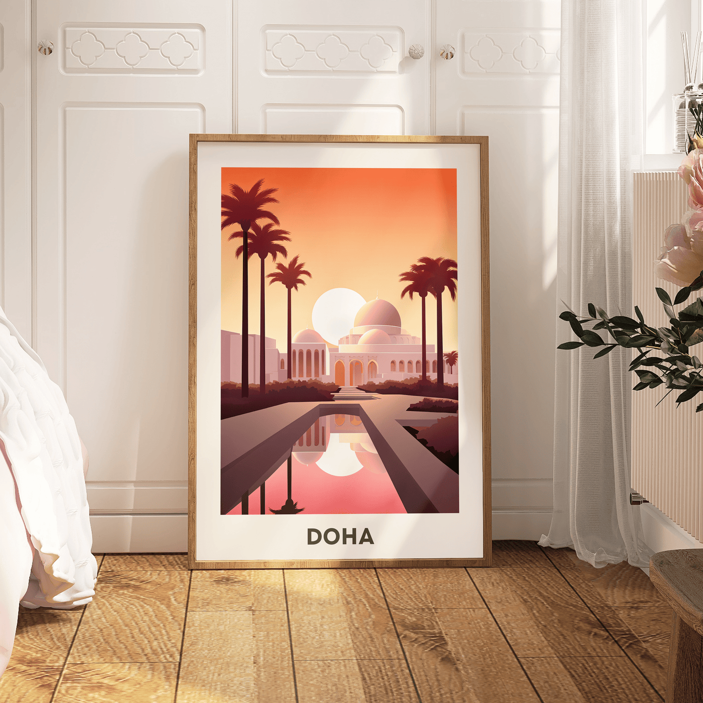 Doha, Qatar Wall Art - Uncharted Borders